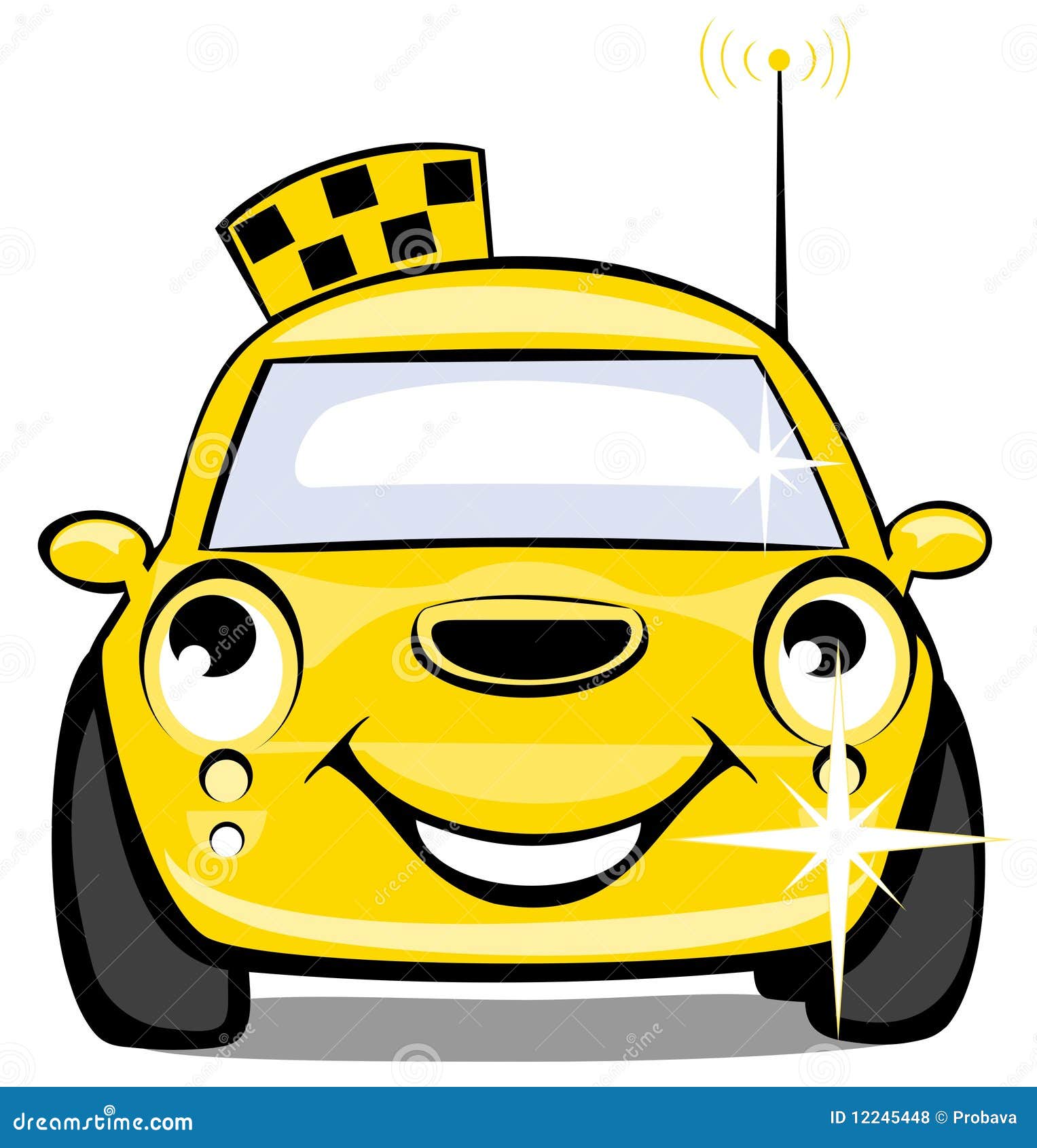 Taxi Royalty Free Stock Photos - Image: 12245448