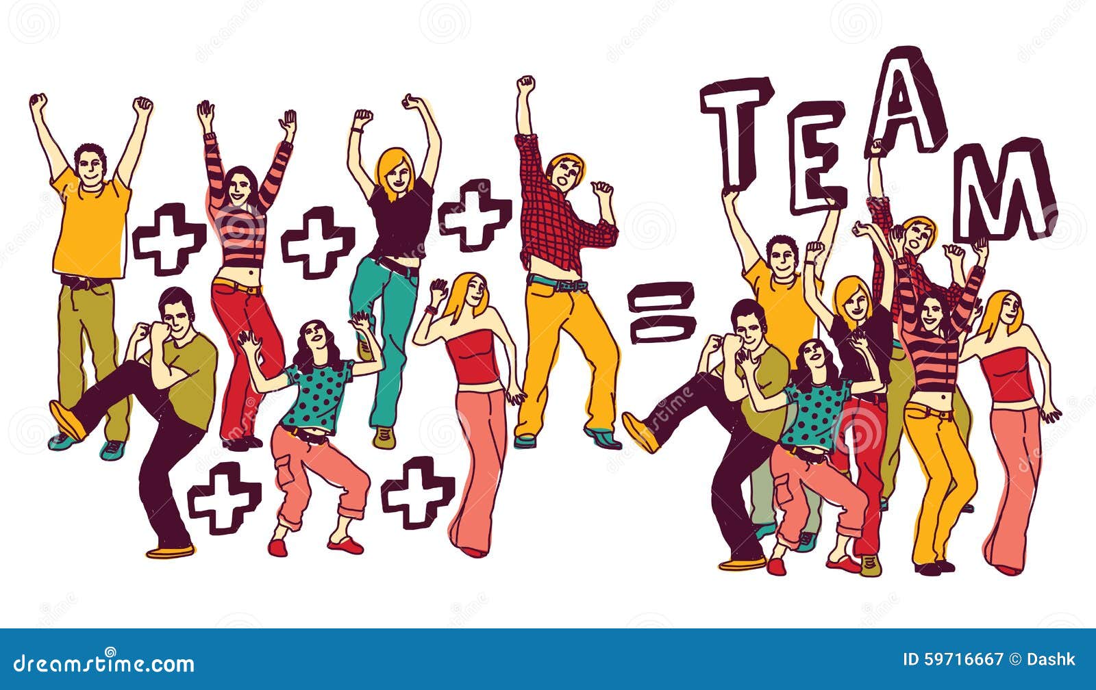 happy team clipart - photo #4