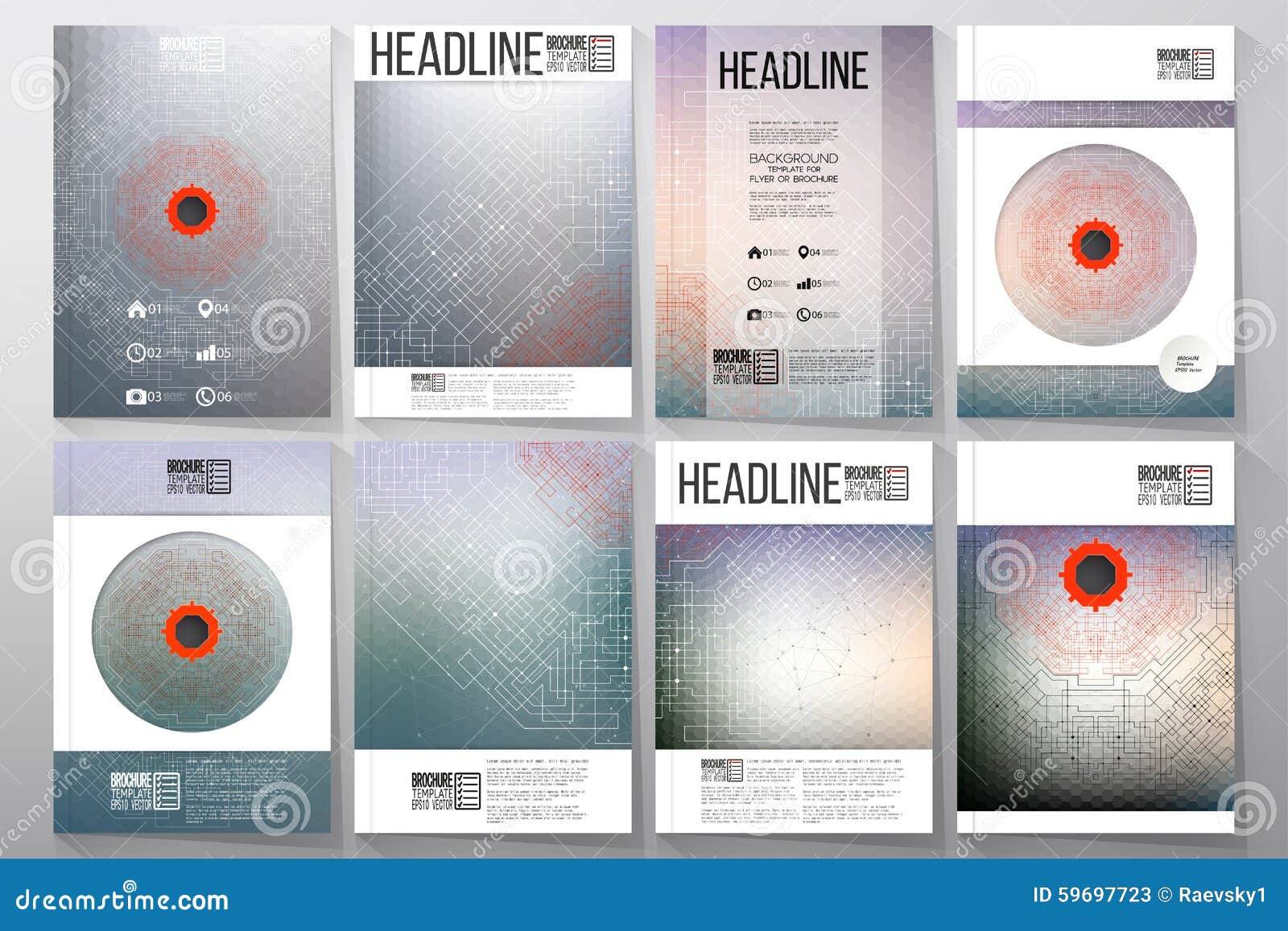 technical brochure template