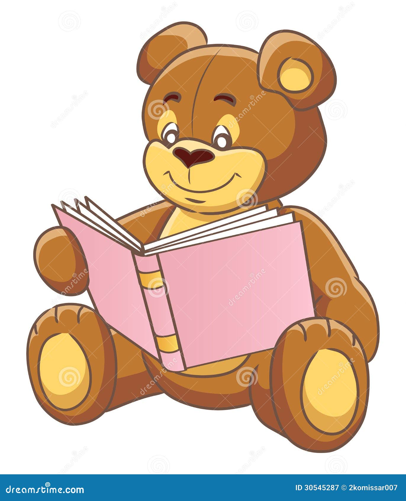 teddy bear reading clipart - photo #11