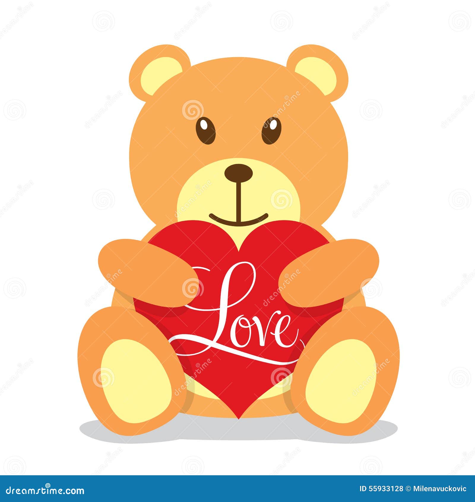 teddy bear holding heart clipart - photo #45