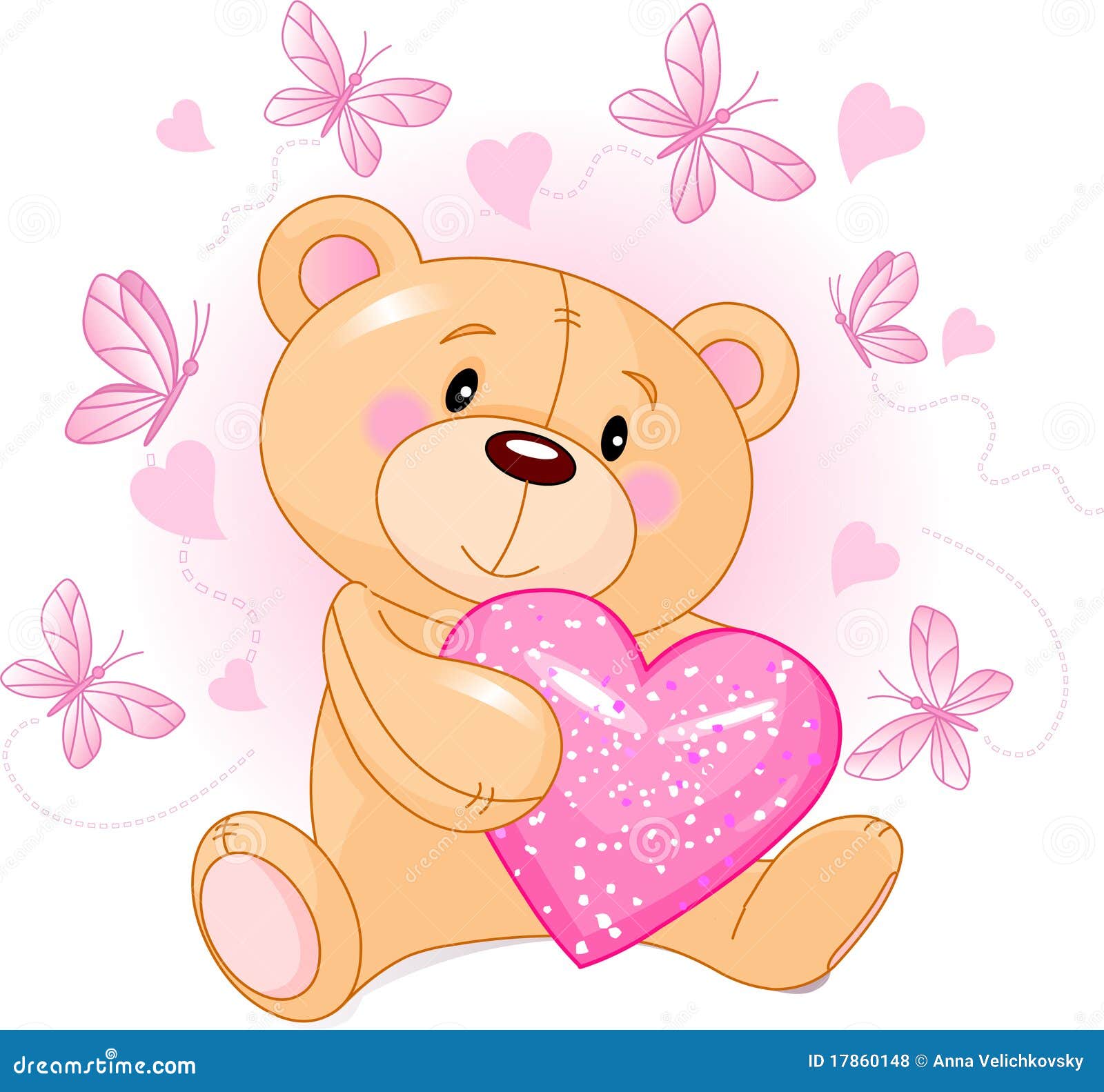 clipart teddy bear with heart - photo #40