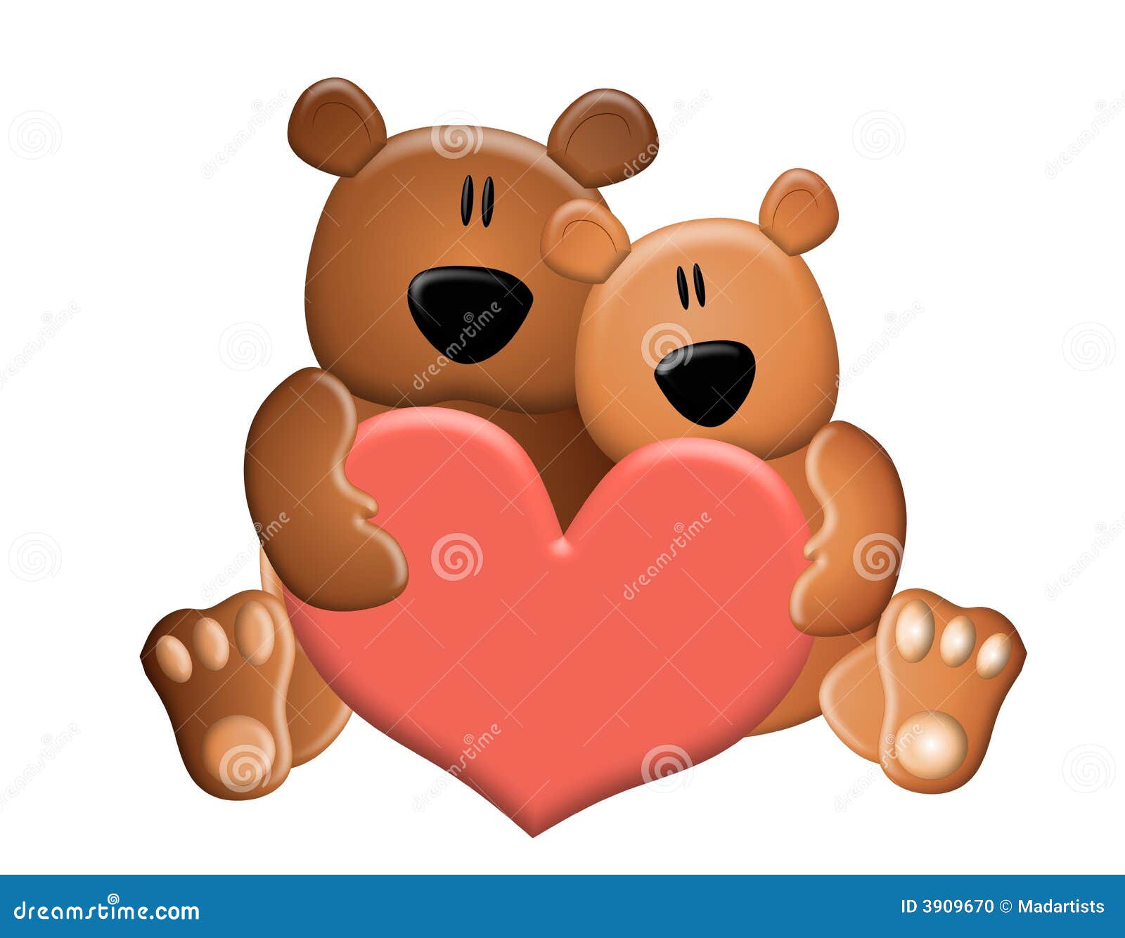 teddy bear holding heart clipart - photo #2