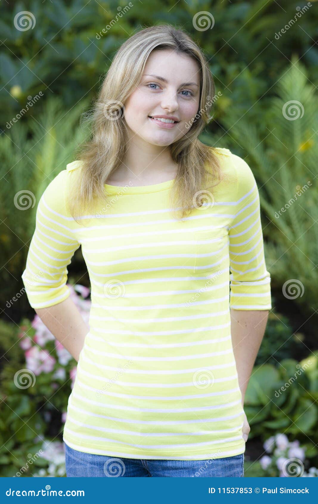 Teen Girl Outdoors Stock Photos Image 11537853