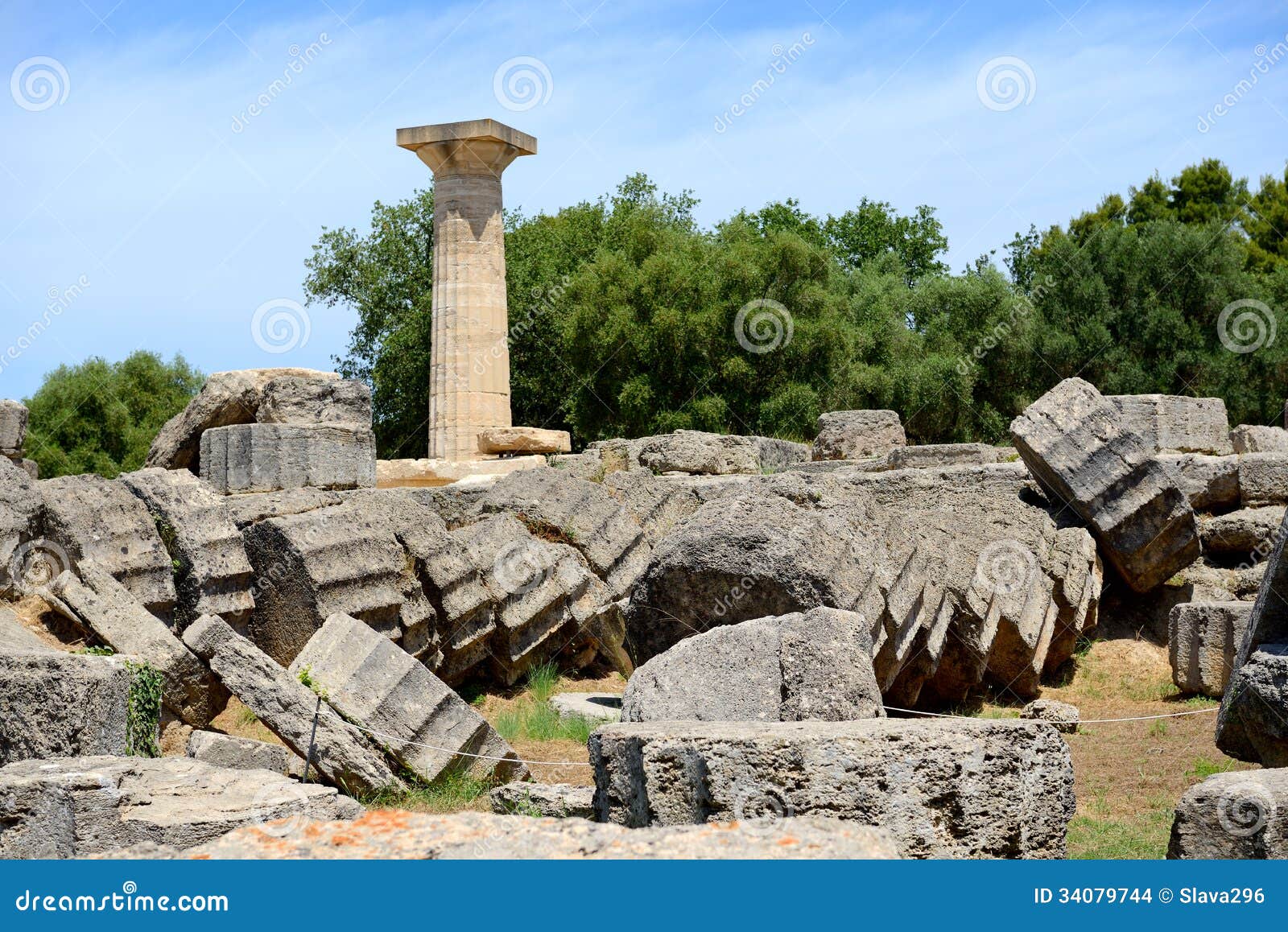Ancient Olympia And The Temple Of Zeus