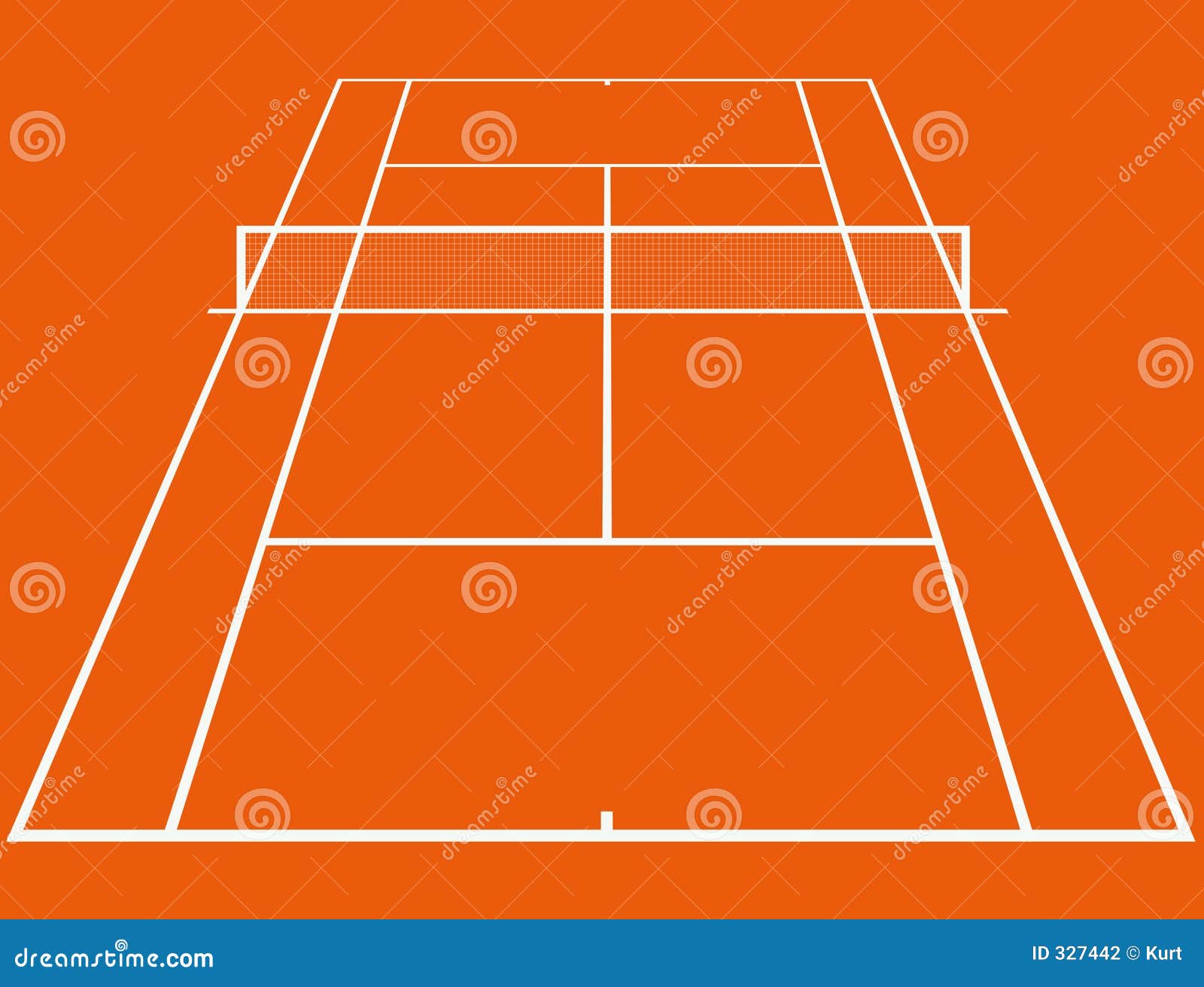 Tennis Court Stock Photography Image 327442