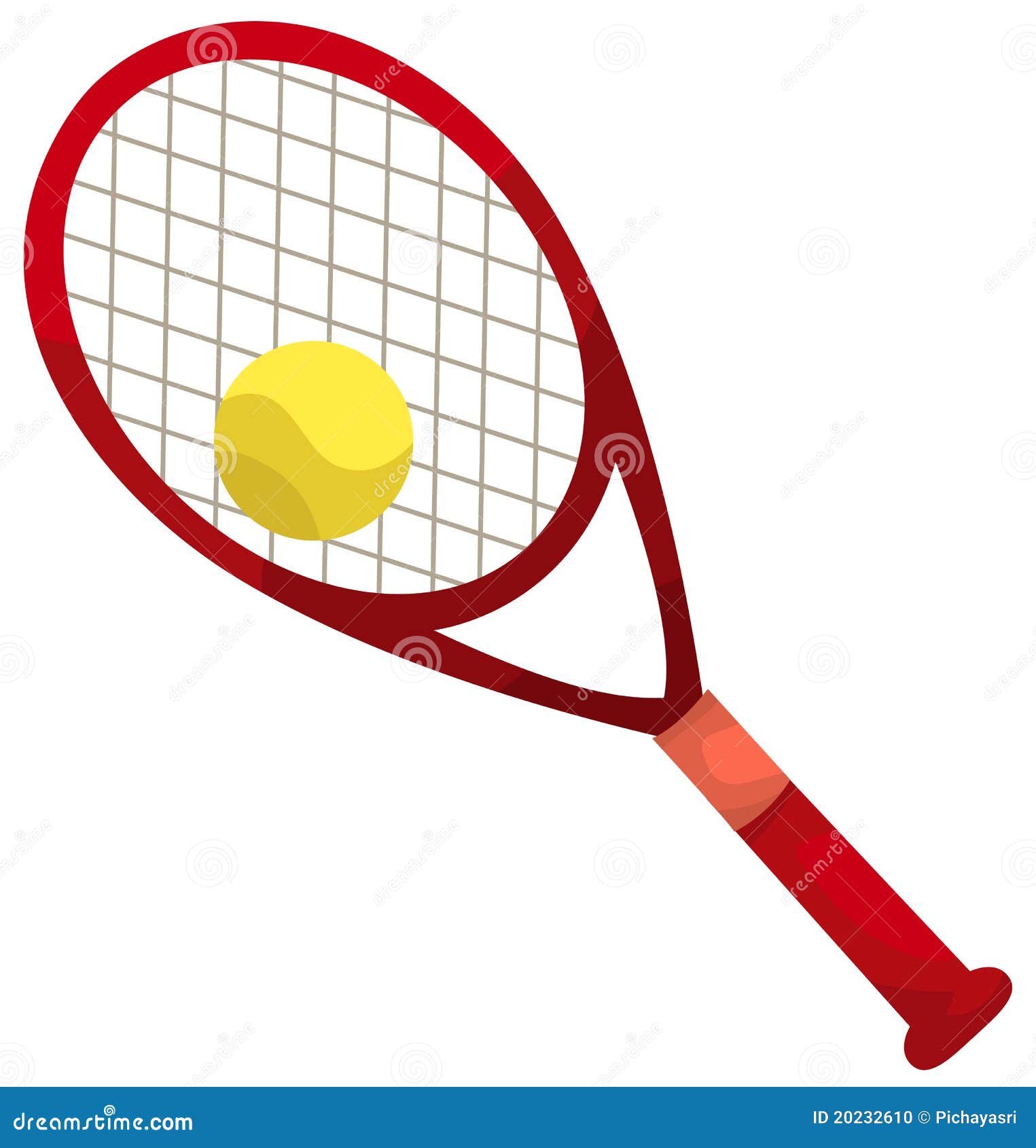 Tennis Racket And Ball Stock Photo Image 20232610