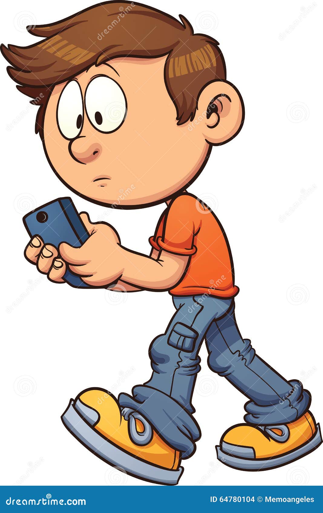 girl texting clipart - photo #19