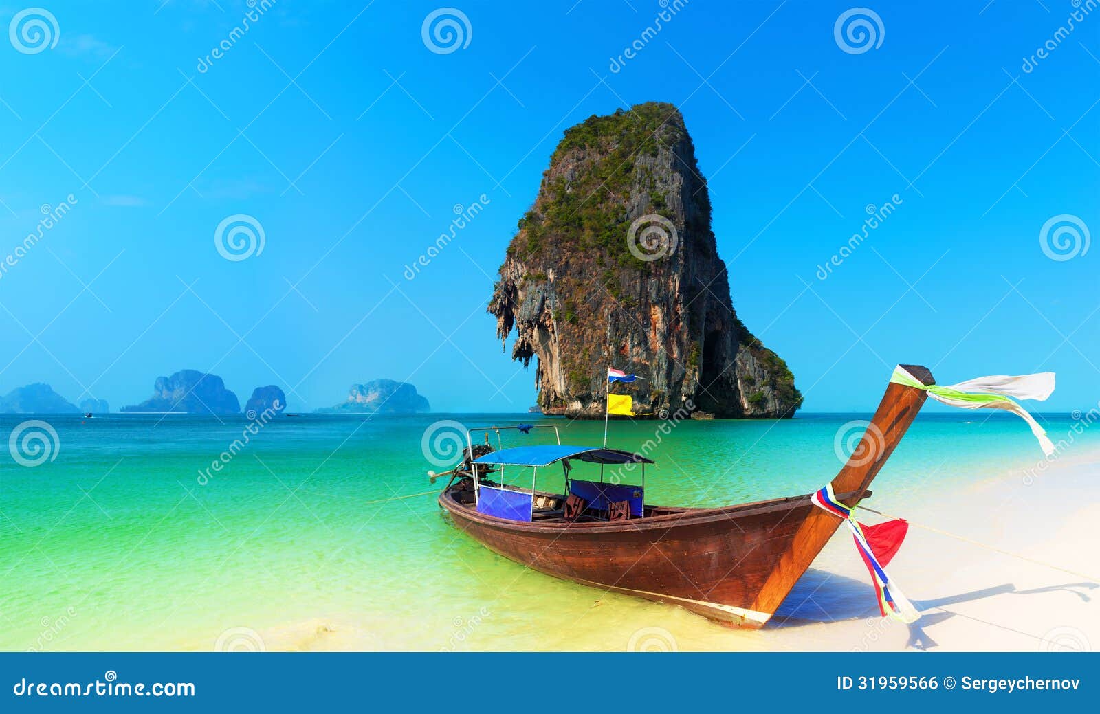 Royalty Free Stock Image: Thailand beach landscape tropical background 