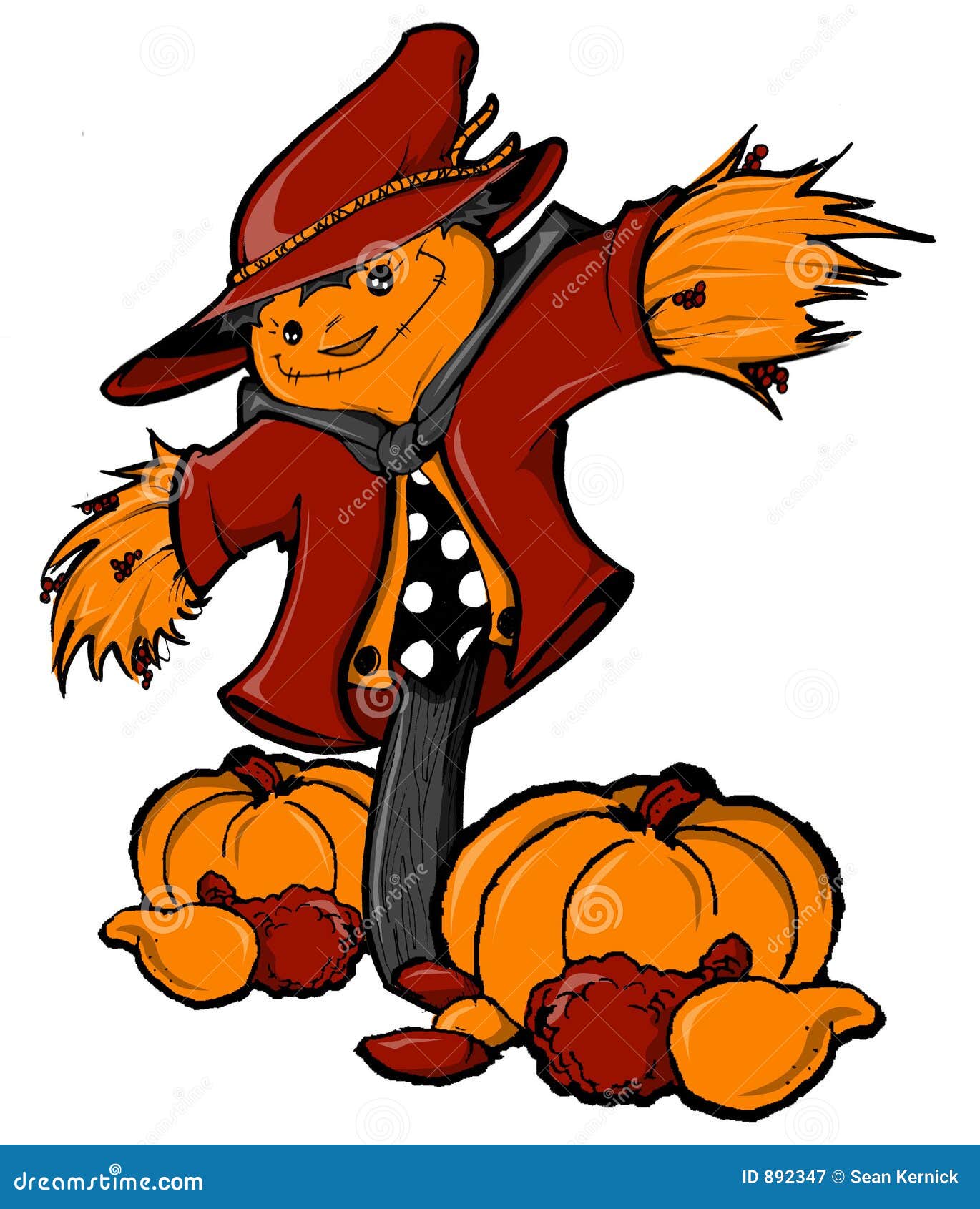 fall scarecrow clipart free - photo #31