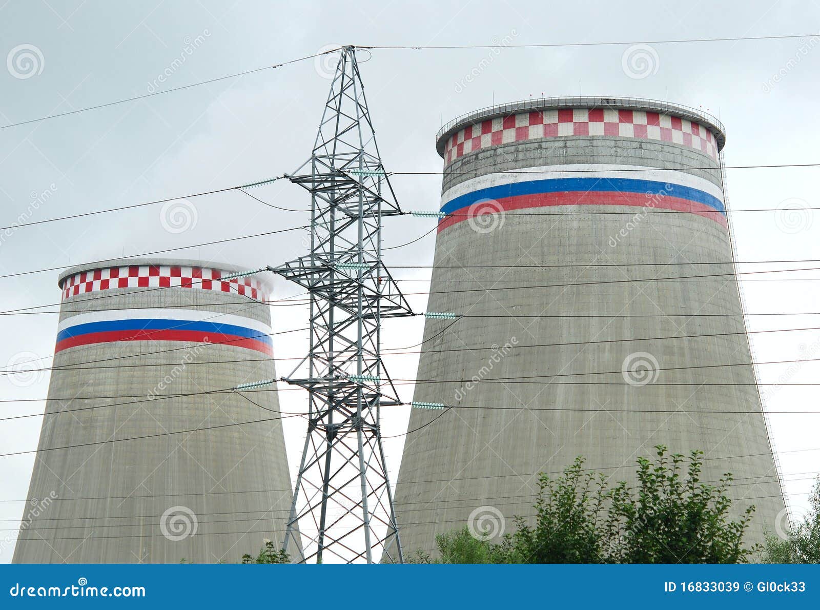 Thermal Power Station Royalty Free Stock Images - Image: 16833039