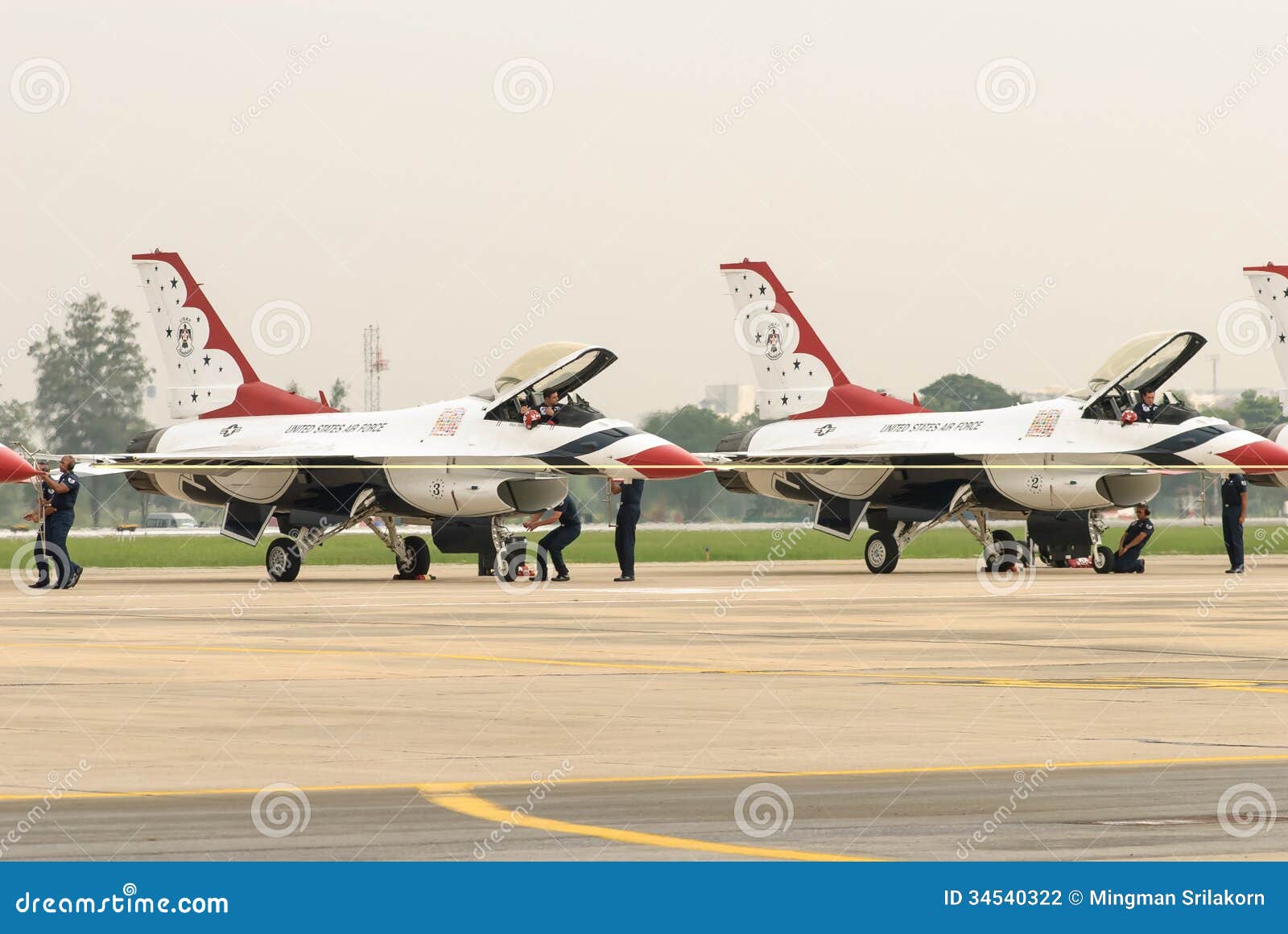 Usaf+In+Thailand Thunderbirds (US Air Force) Editorial Photography - Image: 34540322