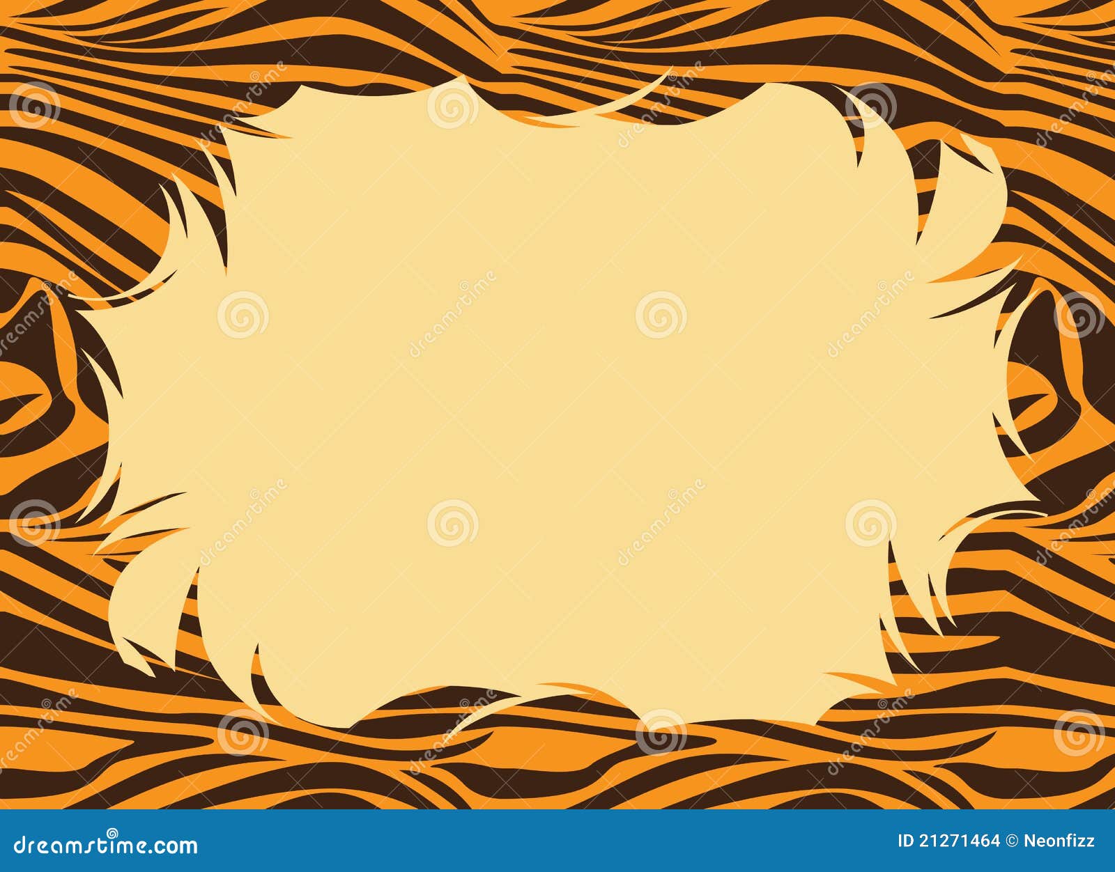 tiger print clip art - photo #21