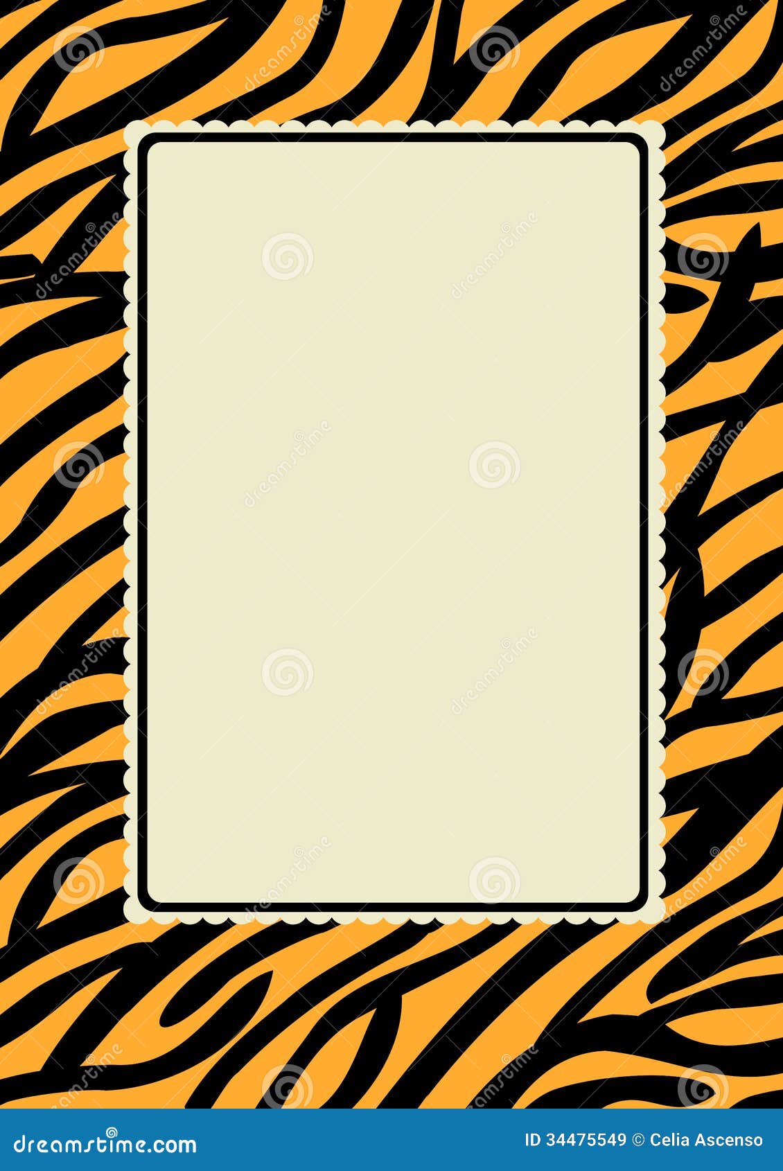 tiger border clip art - photo #11