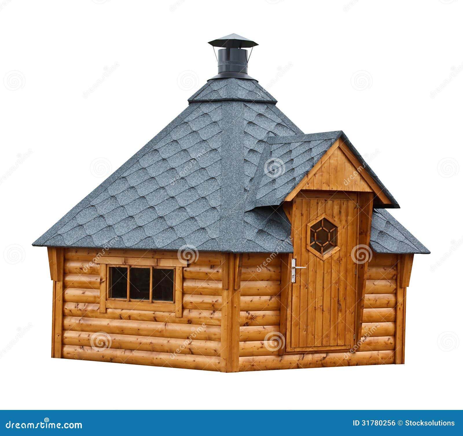 Timber Garden Sauna Building Royalty Free Stock Image ...