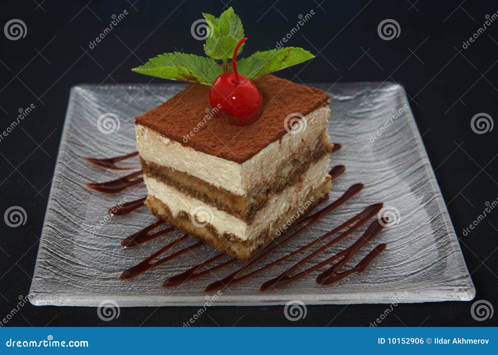 Design tiramisu Tiramisu cake Cake mint and  design with Tiramisu