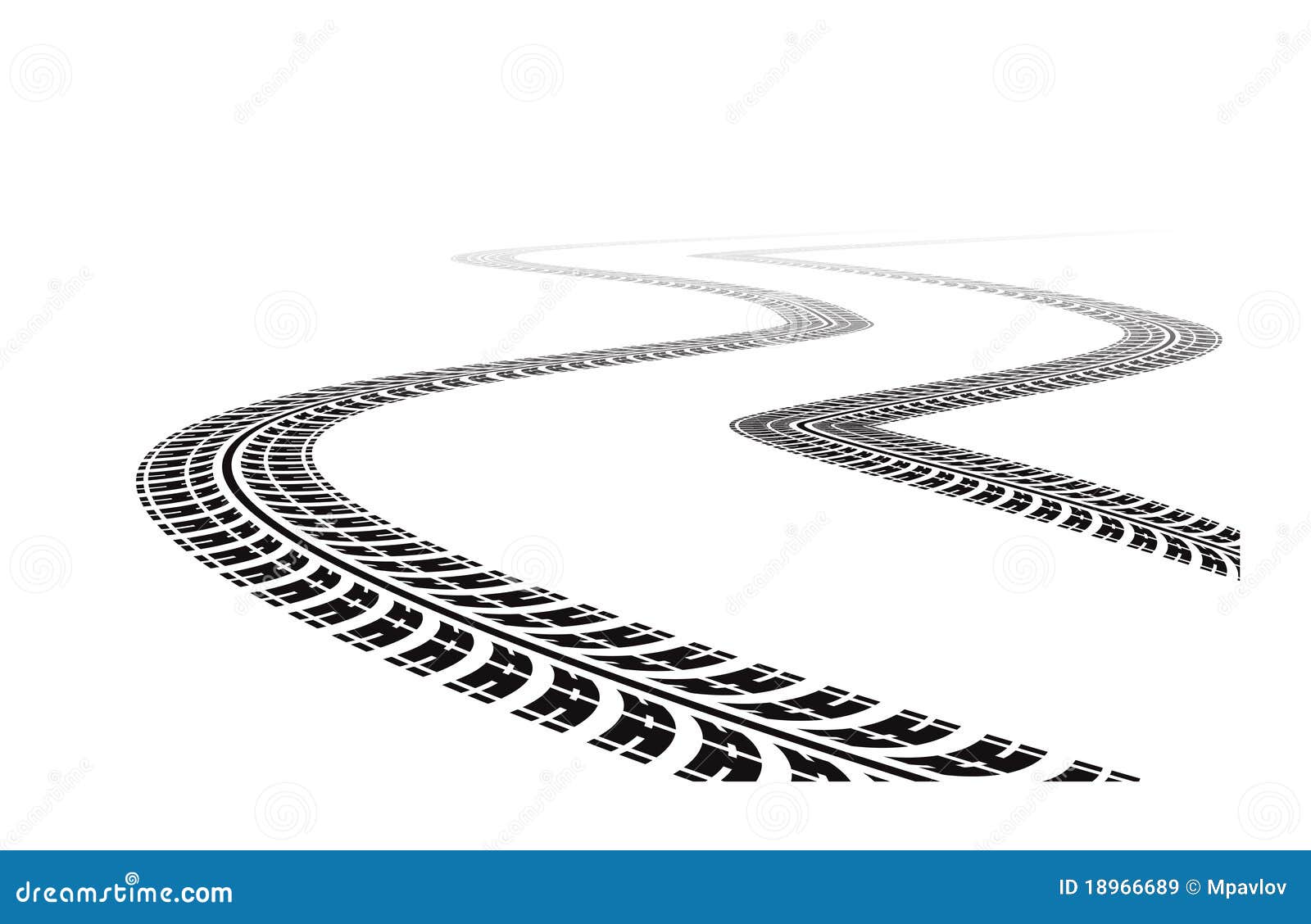 vector clipart tire tracks - photo #27