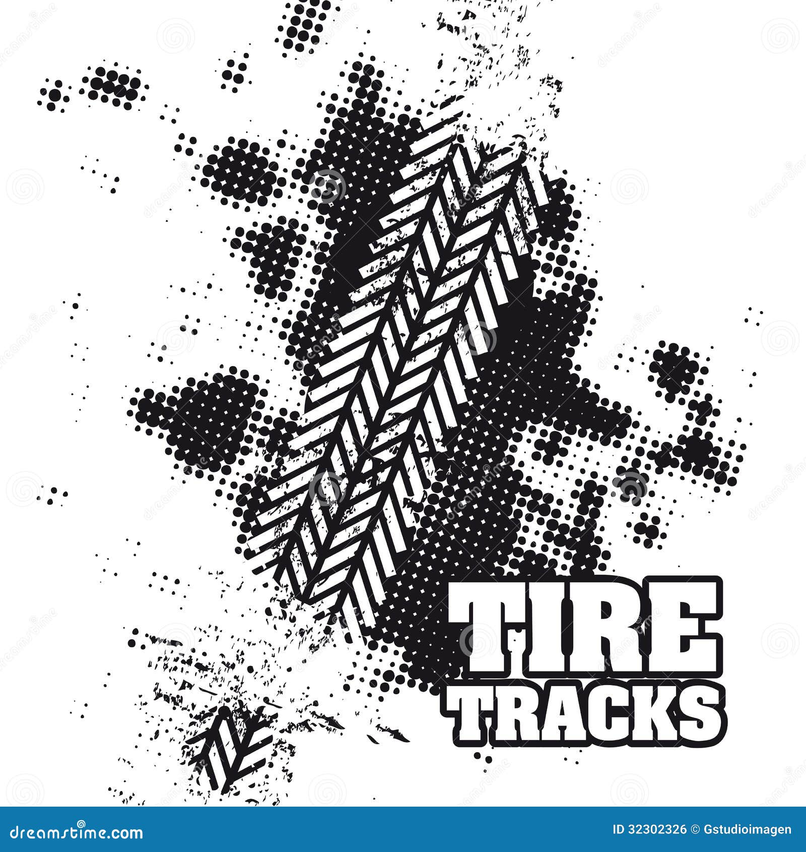 vector clipart tire tracks - photo #10