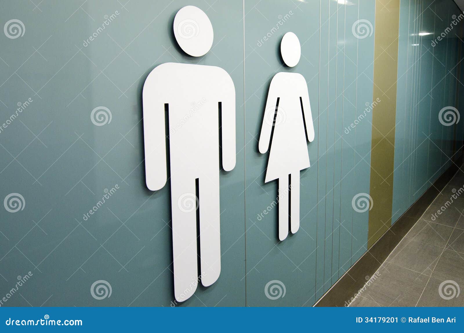 Men and Women Toilet Signs