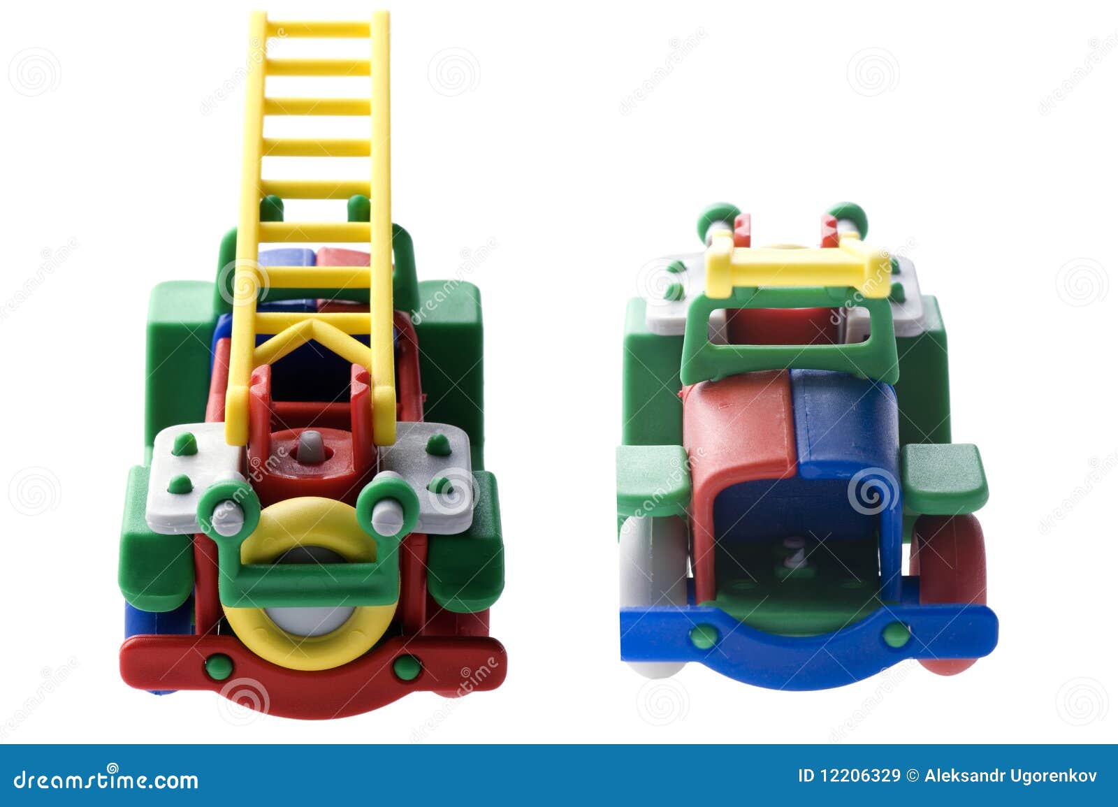 Royalty Free Stock Images: Toy Fire engine closeup