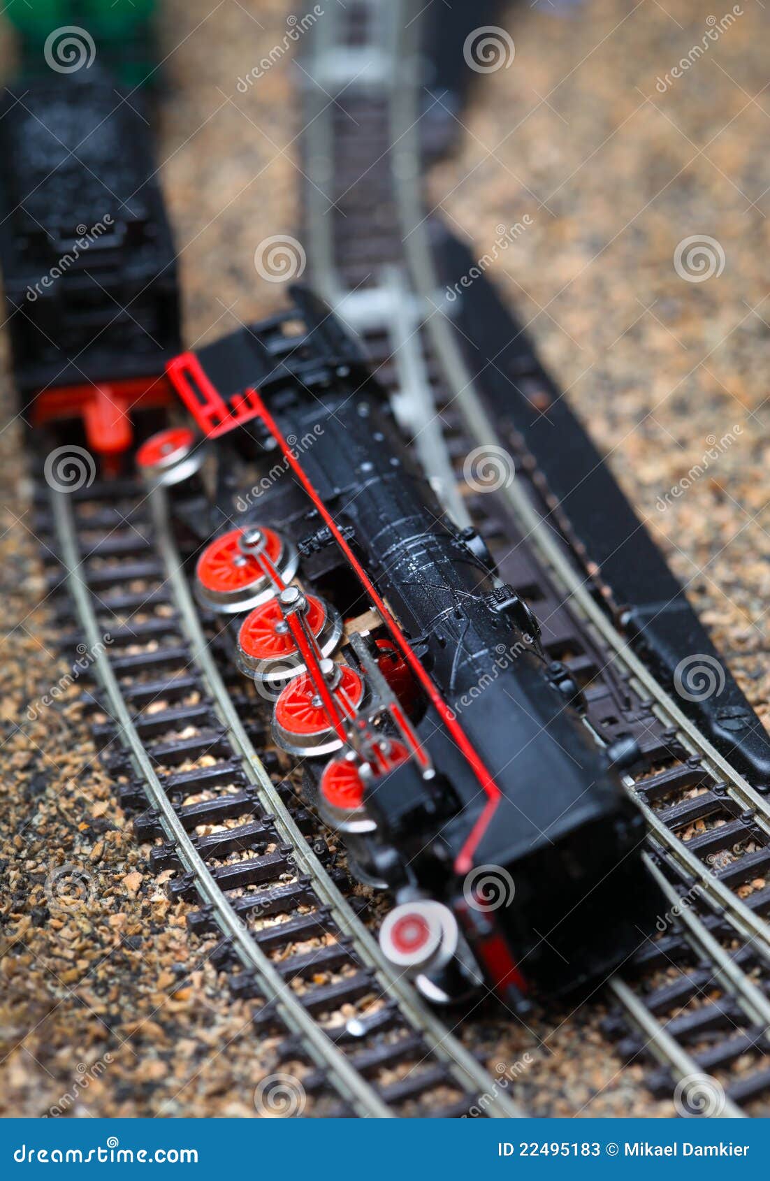 Model Train Crashes Toy railroad train crash