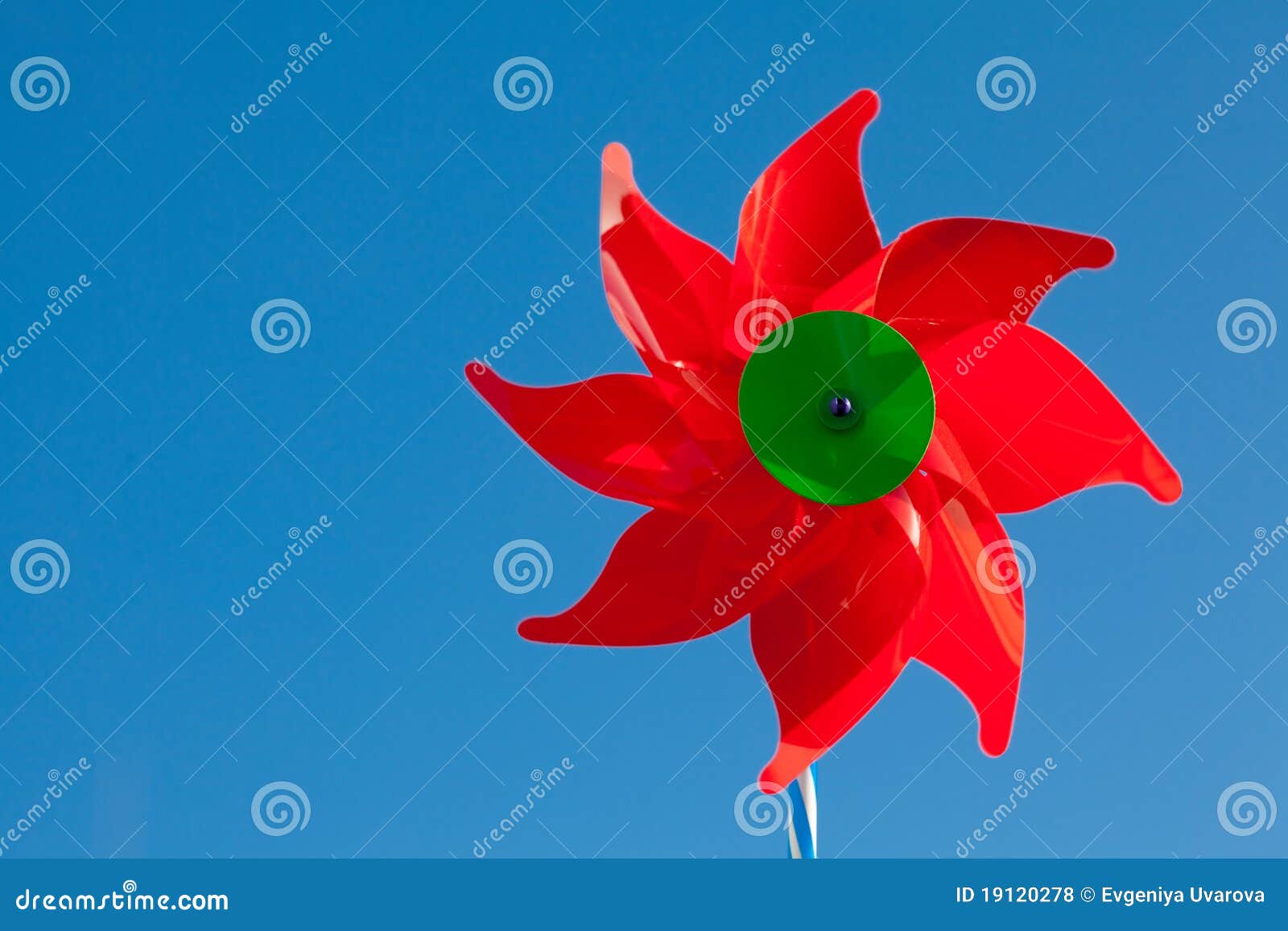Toy Red Windmill Royalty Free Stock Photos - Image: 19120278