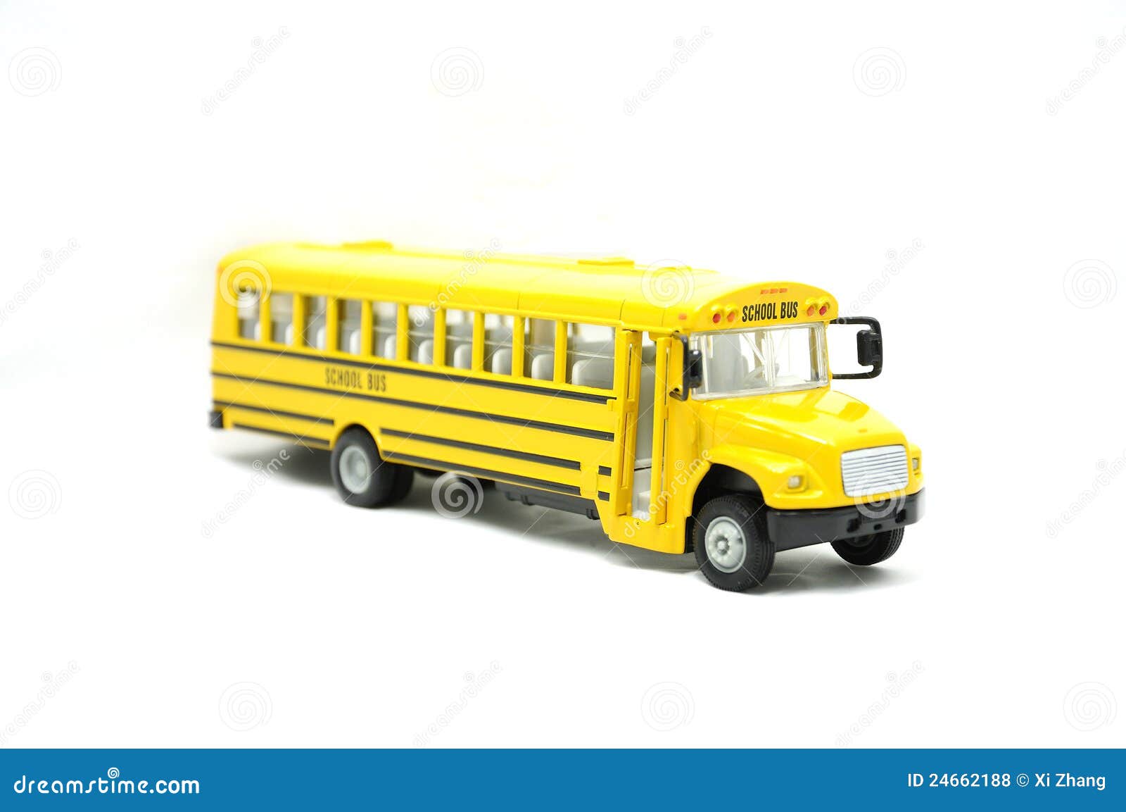 Toy School Bus Royalty Free Stock Photos - Image: 24662188