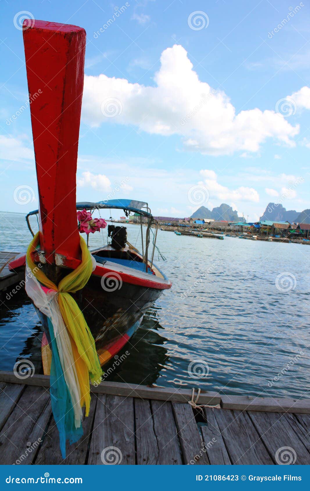 Thai Traditional Fishing Boats