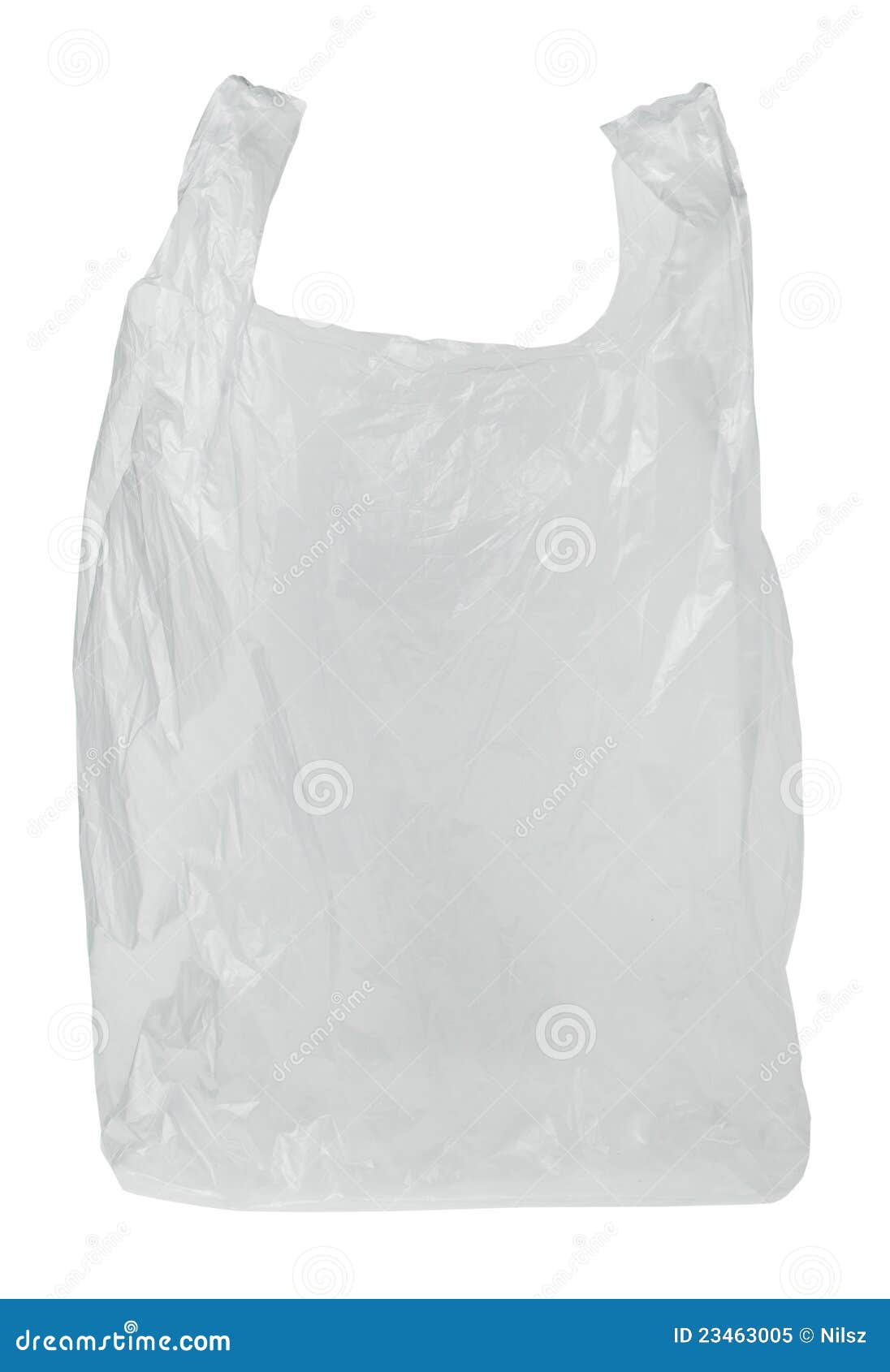 Royalty Free Stock Photo: Transparent plastic bag