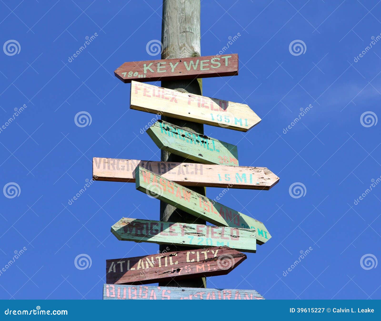 Travel America Tourist Destination Sign Stock Photo  Image: 39615227