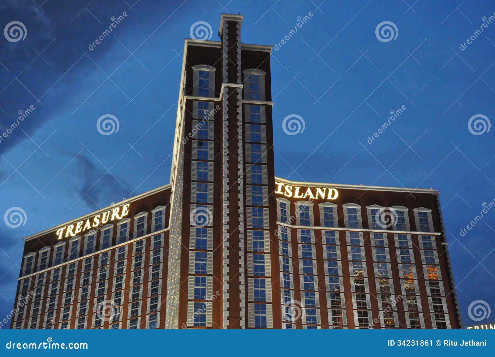 The Treasure Island Hotel And Casino In Las Vegas