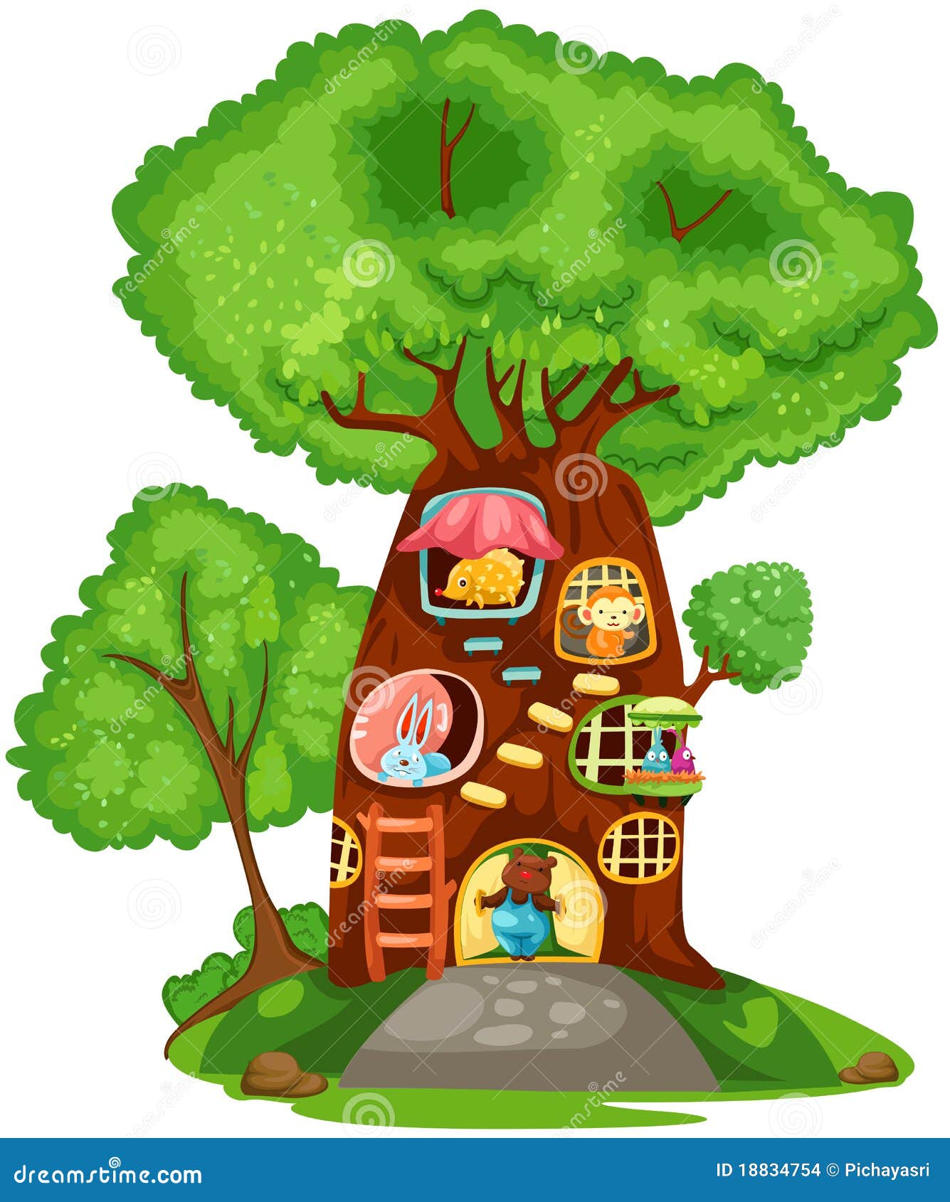 clipart pictures tree house - photo #29