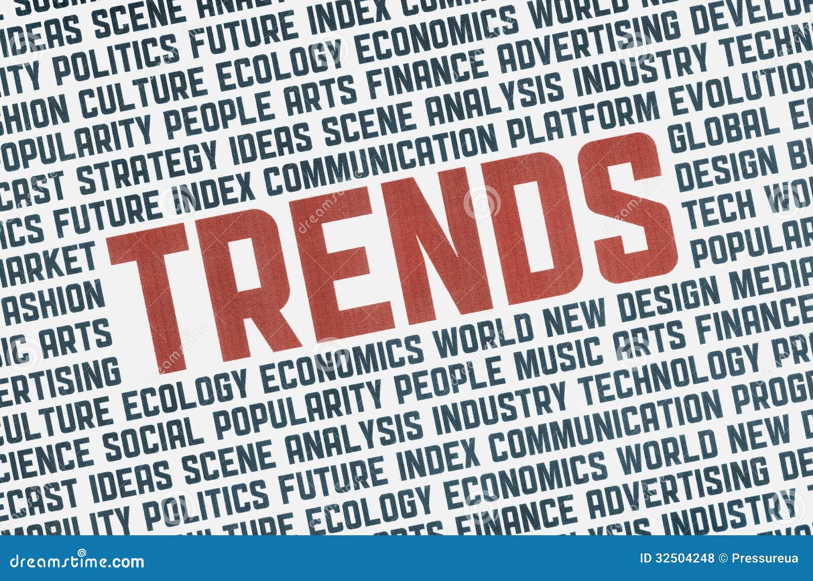 Trends Illustration Concept Royalty Free Stock Photos  Image: 32504248