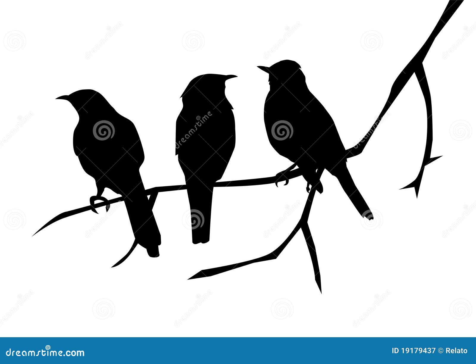 What does three black crows symbolize