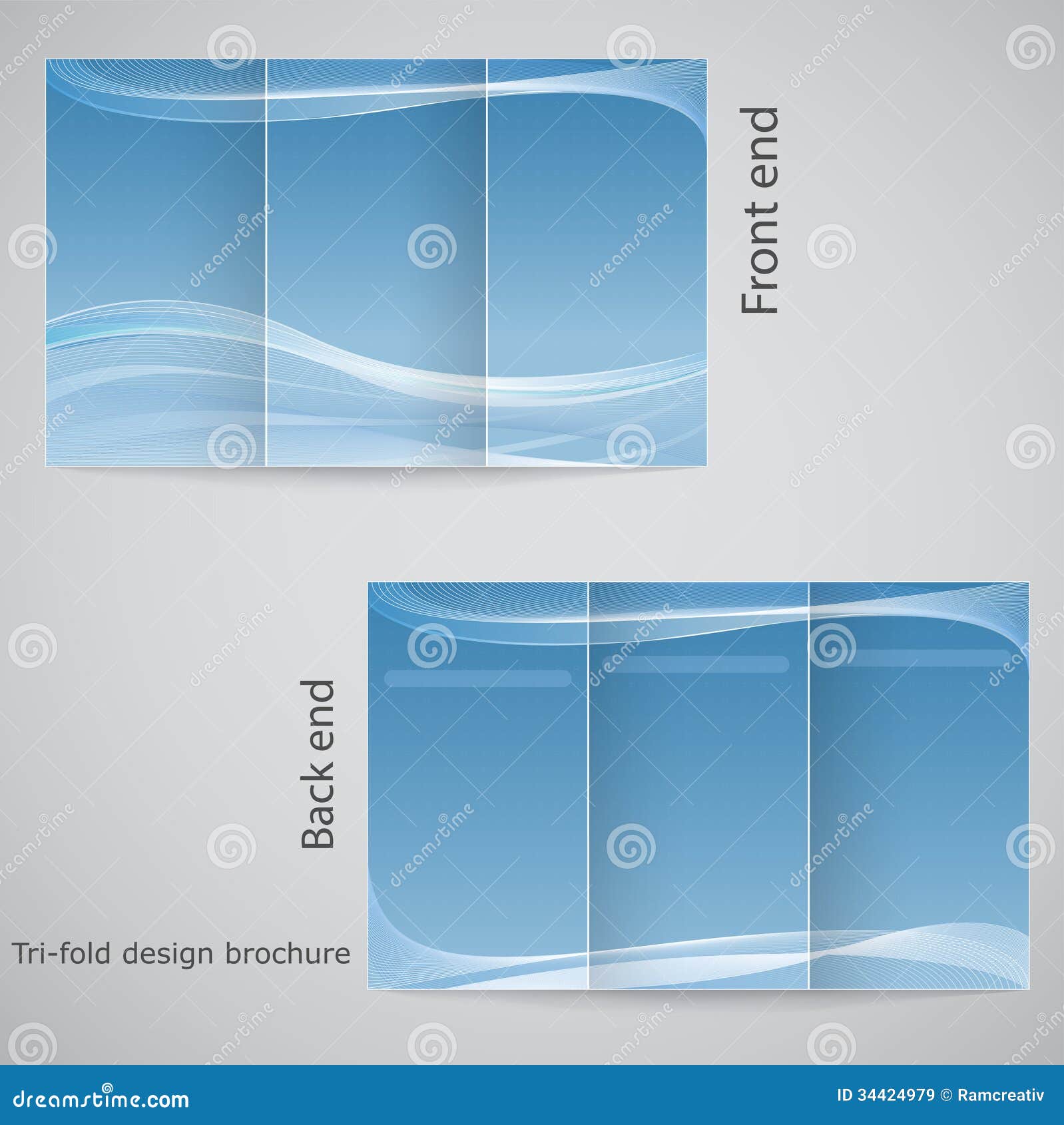 Tri Fold Brochure Design Template