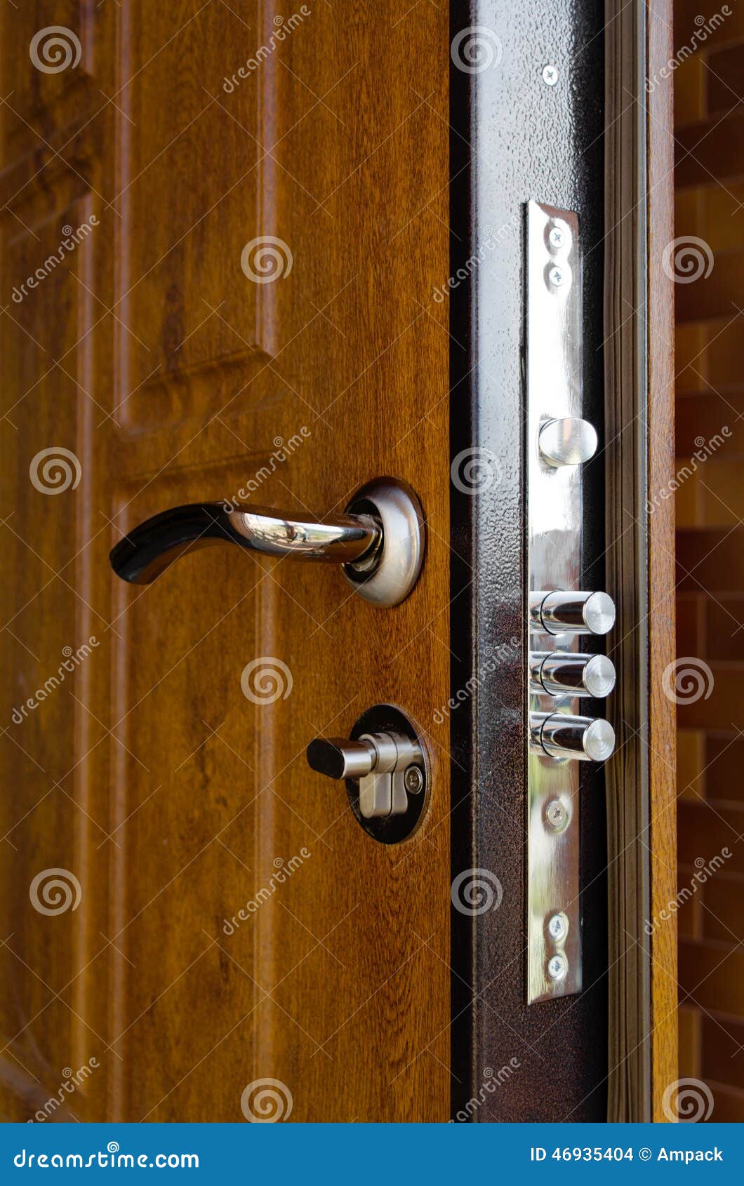 triple cylinders new high security lock installed wooden front door to home locks extended 46935404