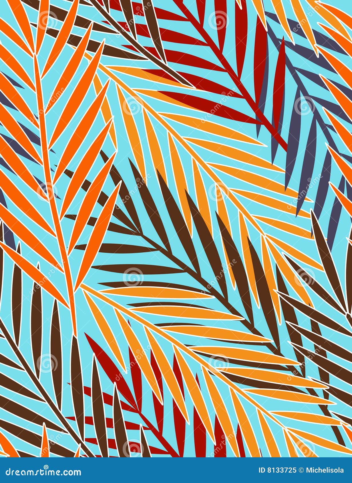 Tropical Leaves - Seam...
