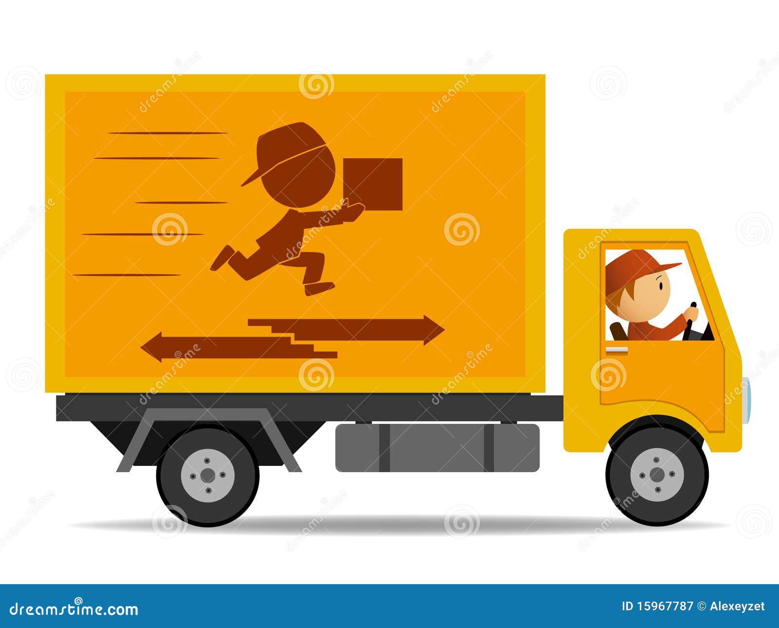 delivery driver clipart - photo #7