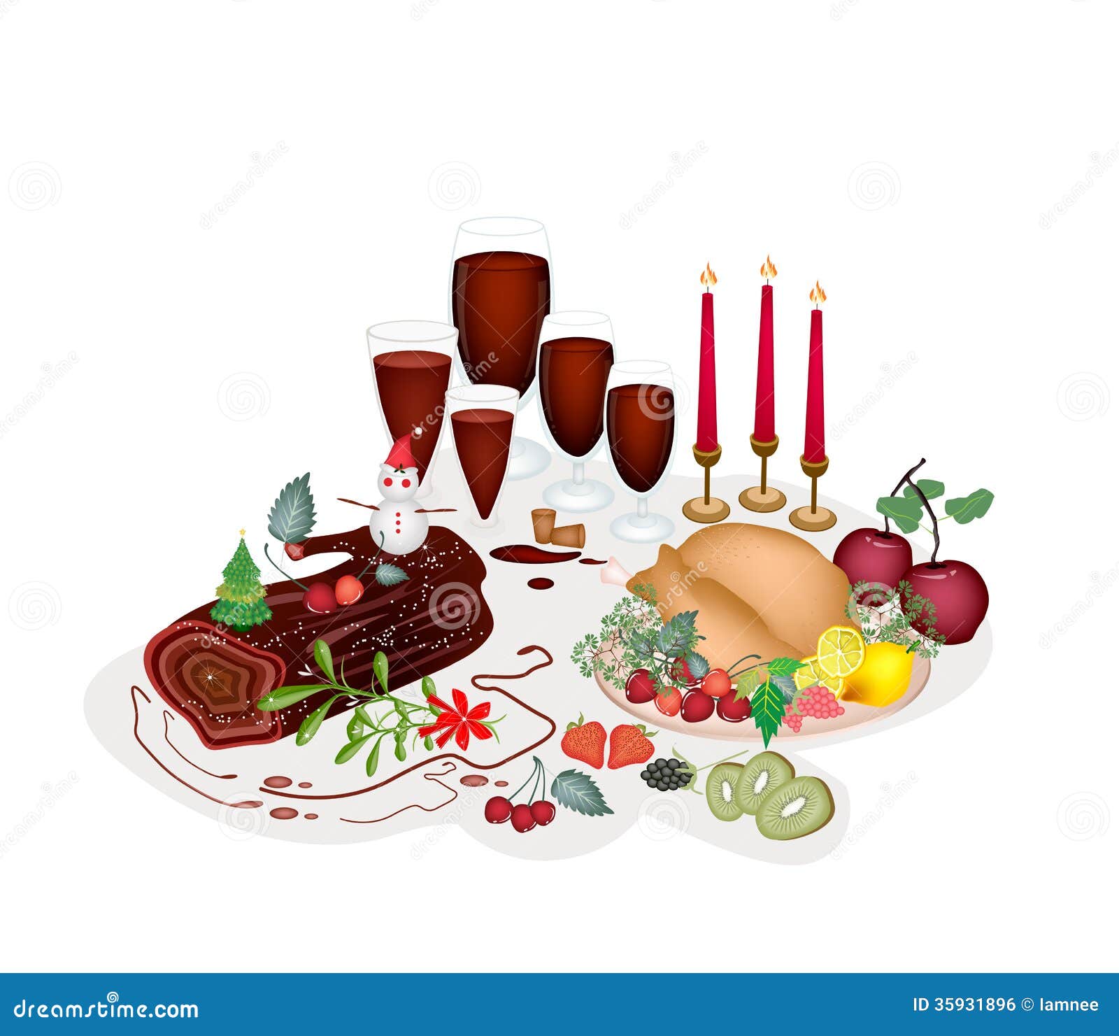 christmas meal clipart - photo #23