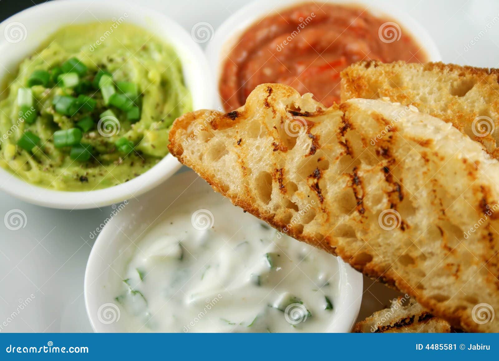 Turkish Bread And Dips 6 Stock Image Image 4485581
