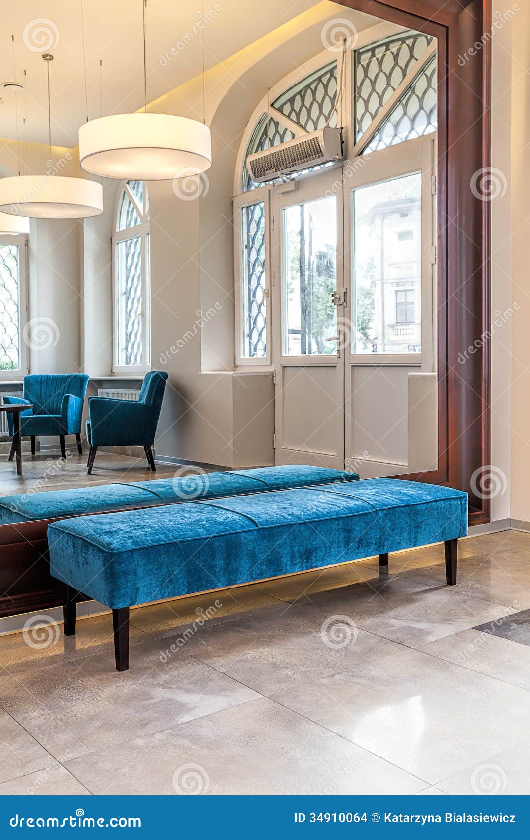 Turquoise Sofa Stock Images - Image: 34910064