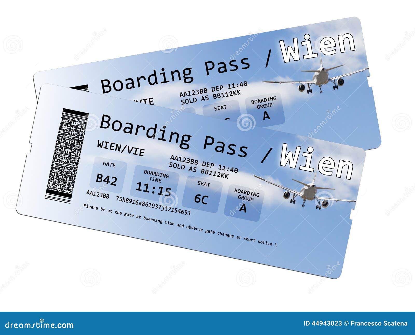 clipart airplane ticket - photo #19