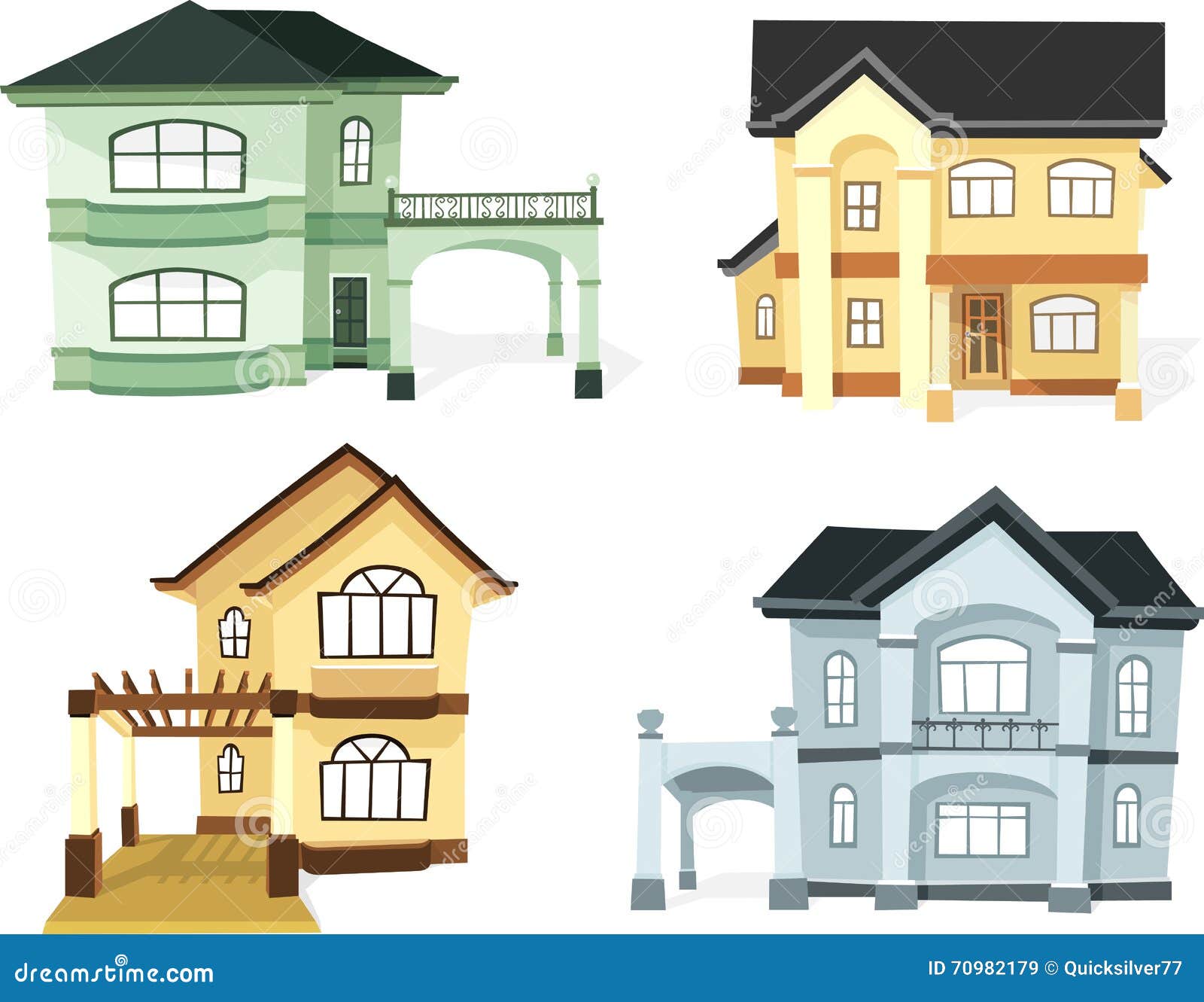 two storey house clipart - photo #12