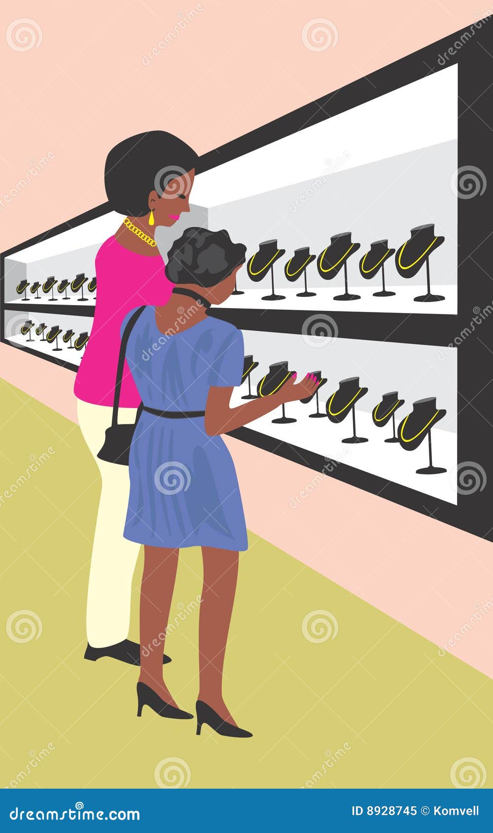 jewelry shopping clipart - photo #4