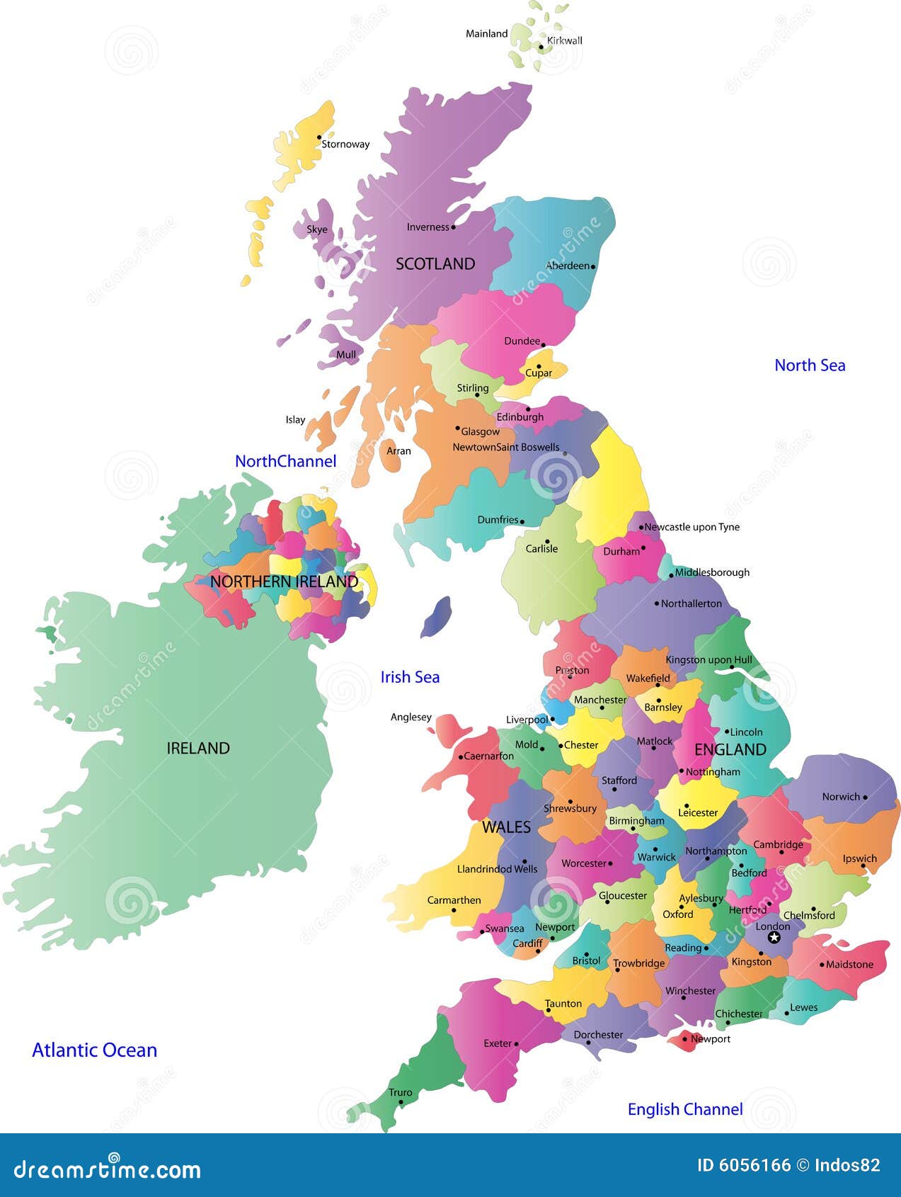 free clip art map uk and ireland - photo #42