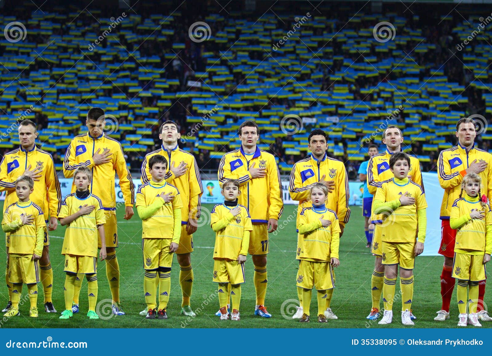 Ukraine National Football Team Editorial Image - Image: 35338095