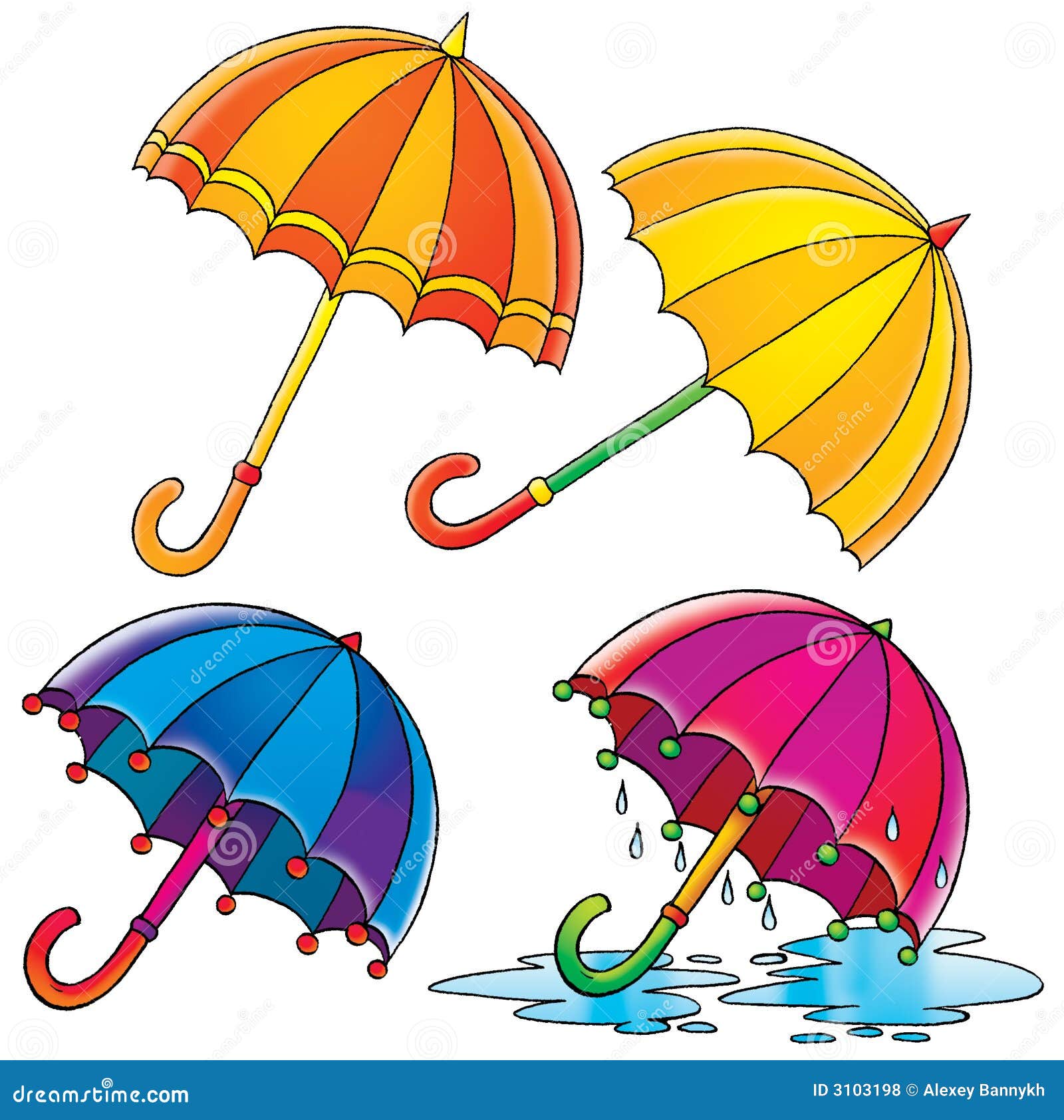 umbrella animated clip art - photo #43