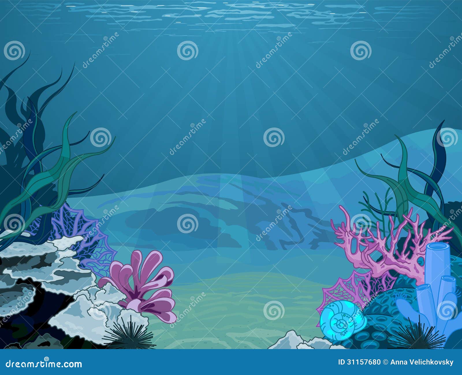underwater background clipart - photo #4