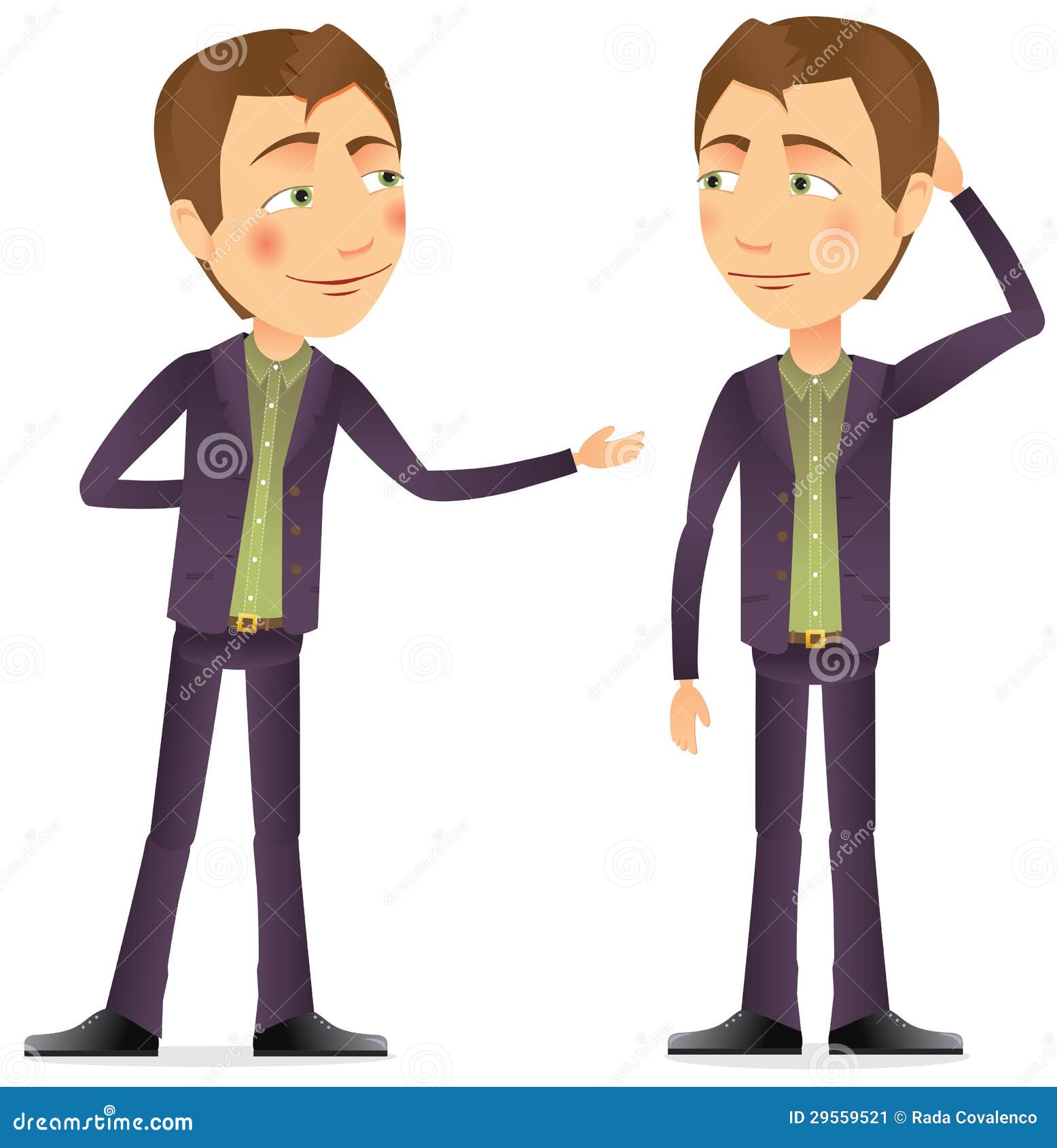 Une Conversation Entre Deux Hommes Image stock Image 29559521