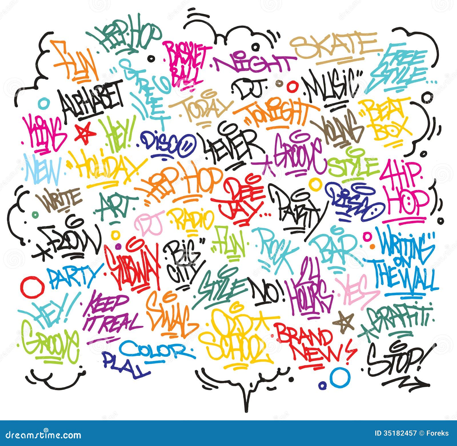 Urban Art And Graffiti Tags, Slogans Royalty Free Stock Photography ... Urban Art And Graffiti Tags, Slogans Royalty Free Stock Photography ...